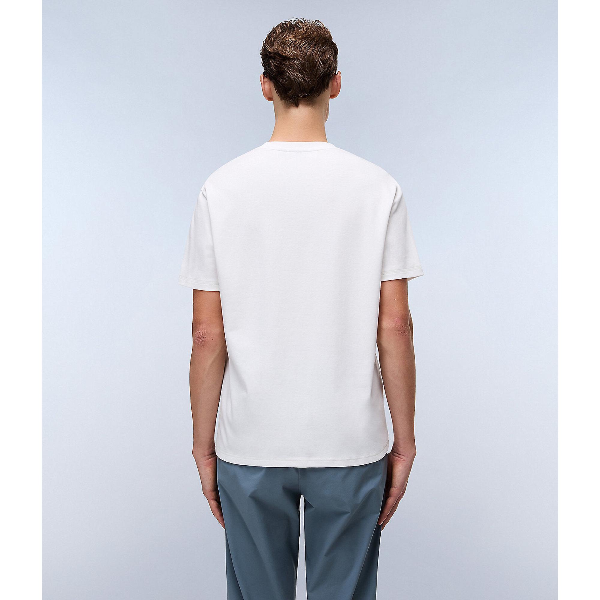 Product image 5 of 5 of Napapijri Men's Vanni Short Sleeve T-Shirt - White Heron