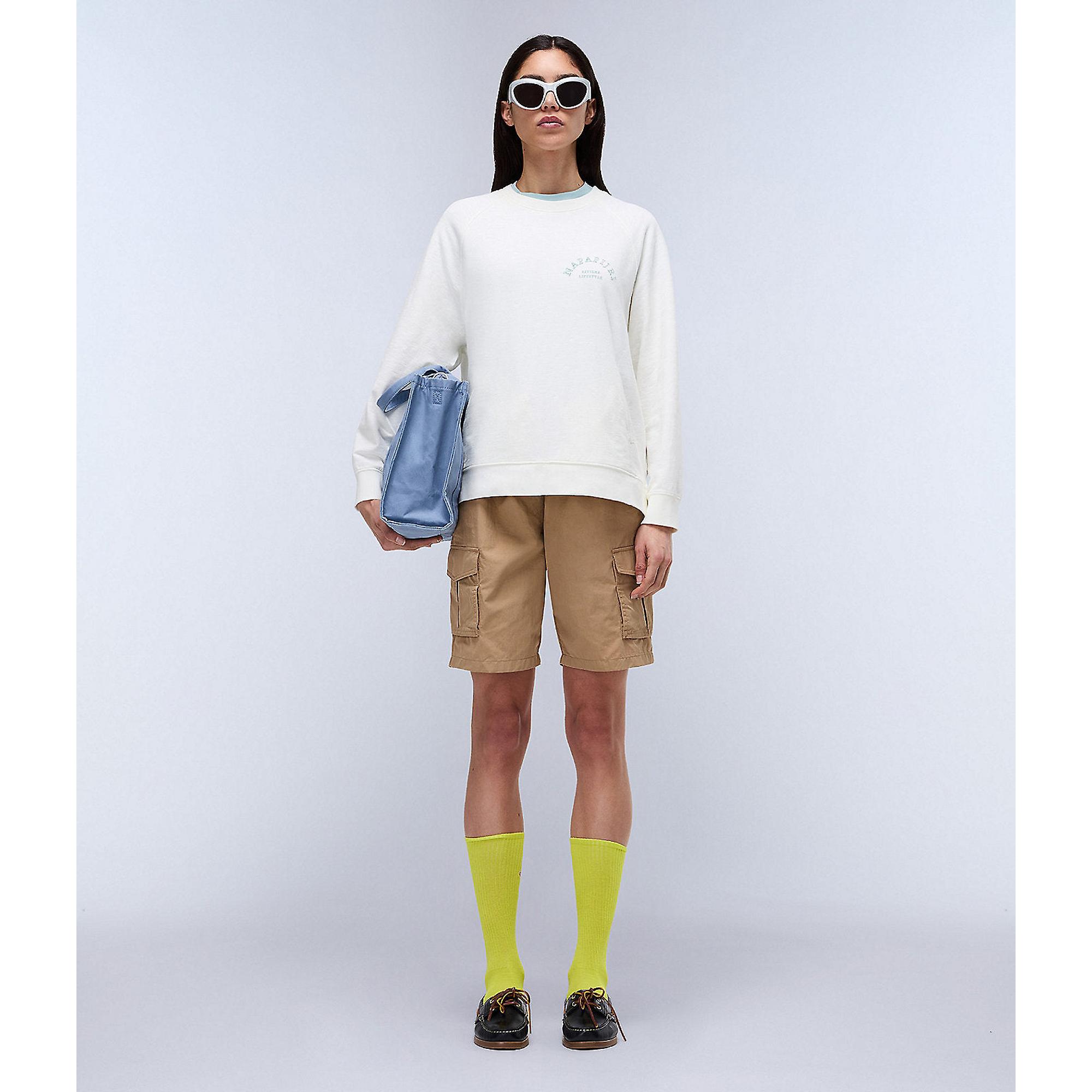 Product image 6 of 6 of Napapijri Women's Fete Sweatshirt - White Heron