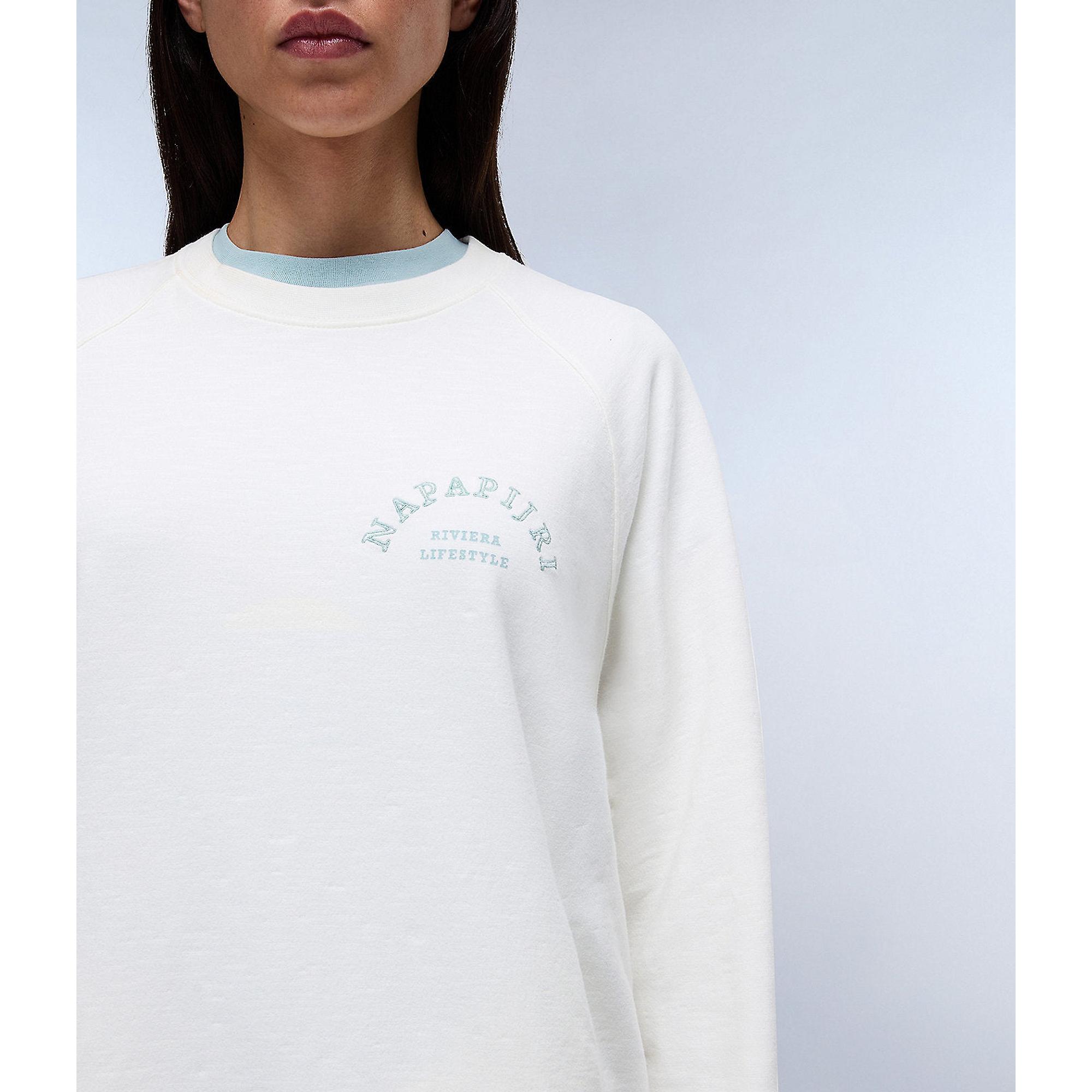 Product image 3 of 6 of Napapijri Women's Fete Sweatshirt - White Heron