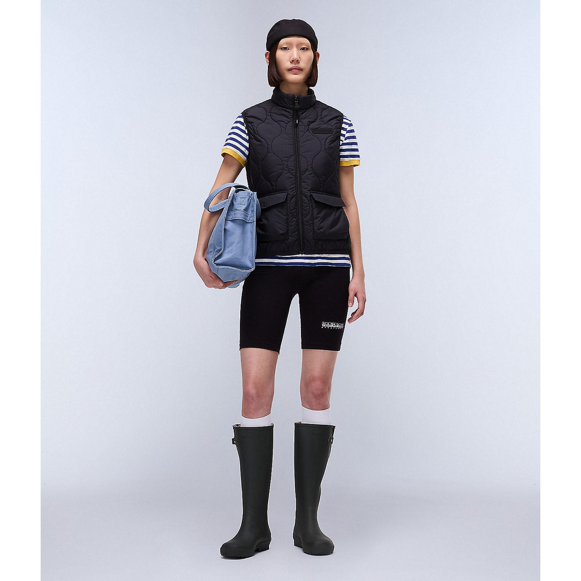 Product image 4 of 8 of Napapijri Women's Belle Short Quilted Vest - Black Beauty