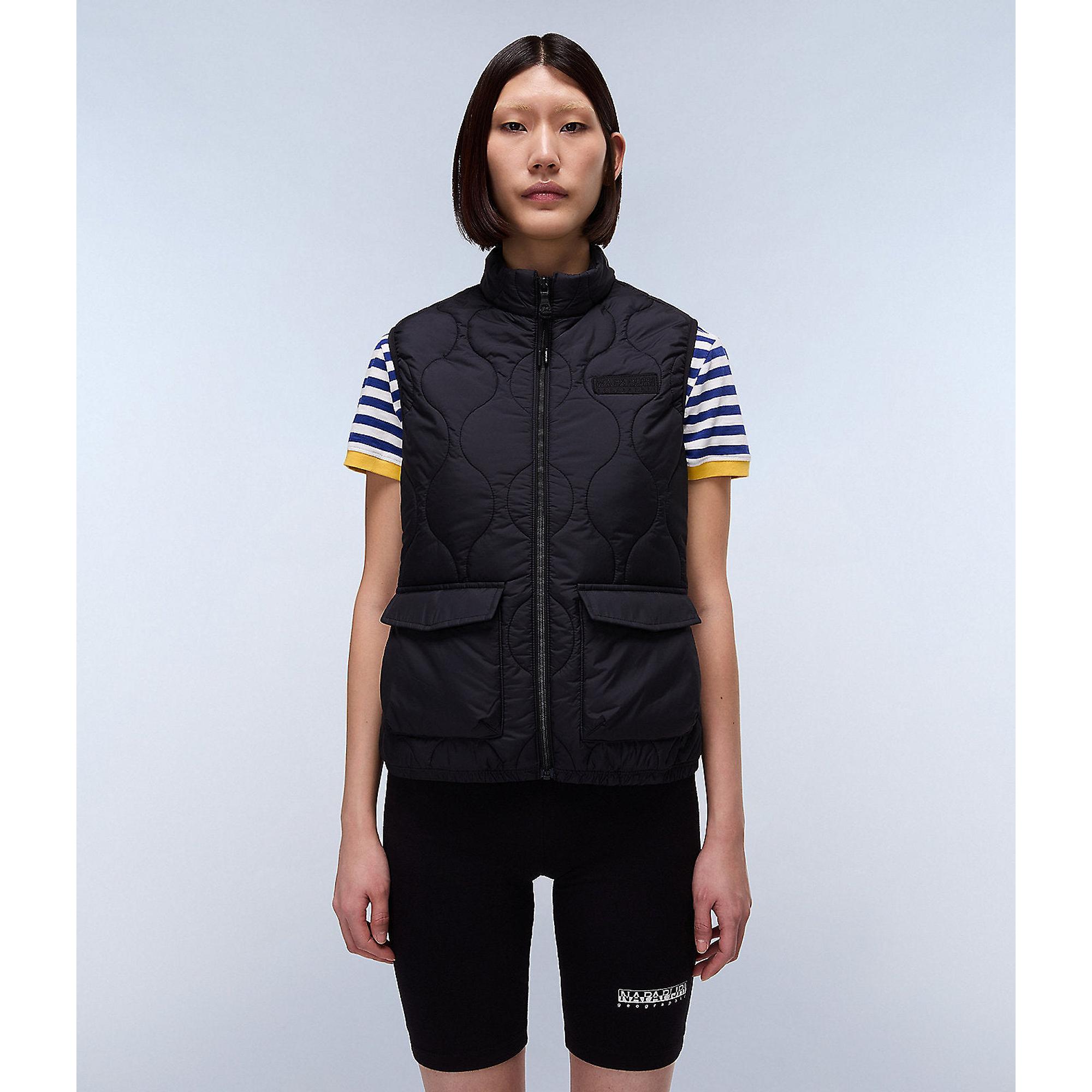 Product image 5 of 8 of Napapijri Women's Belle Short Quilted Vest - Black Beauty