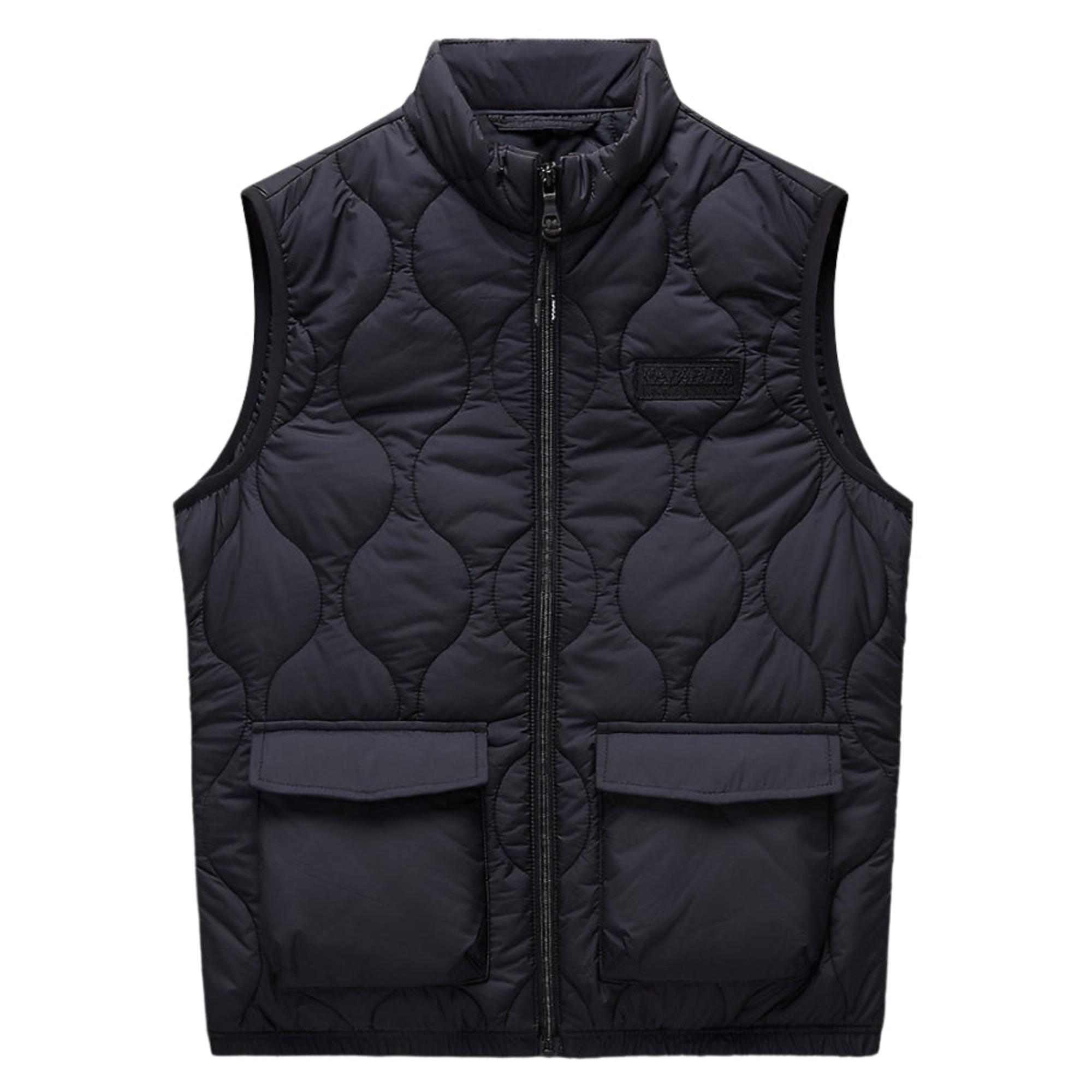 Product image 1 of 8 of Napapijri Women's Belle Short Quilted Vest - Black Beauty