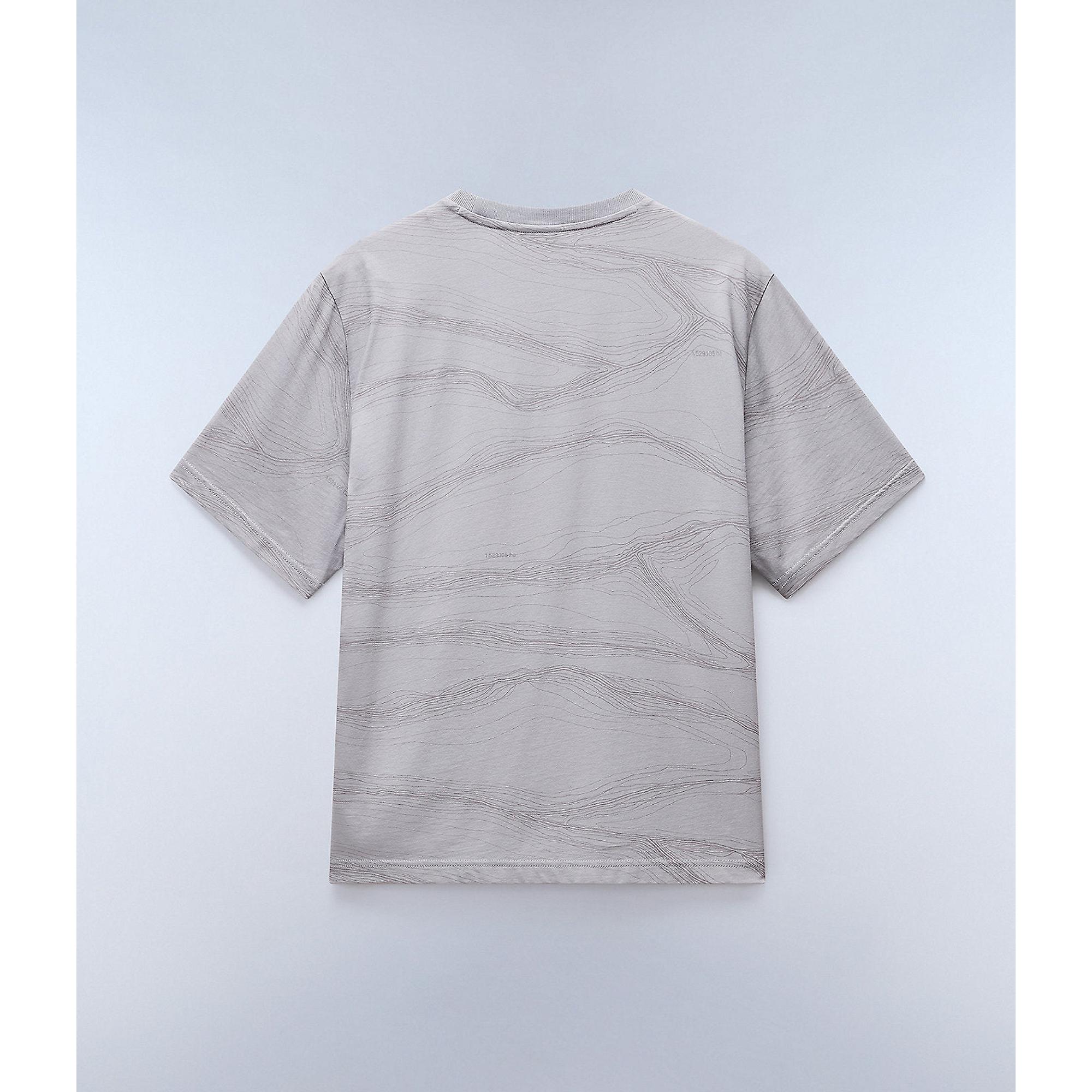 Product image 2 of 5 of Napapijri Men's Cellini Short Sleeve T-Shirt - Grey