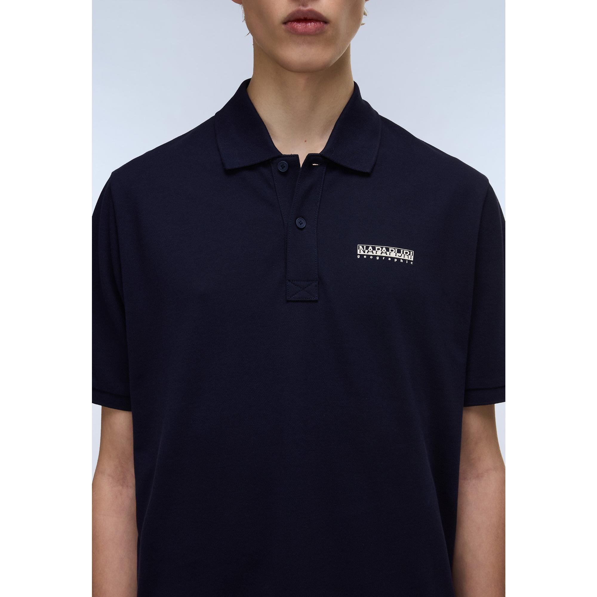 Product image 4 of 6 of Napapijri Men's Small Box Polo Shirt - Navy