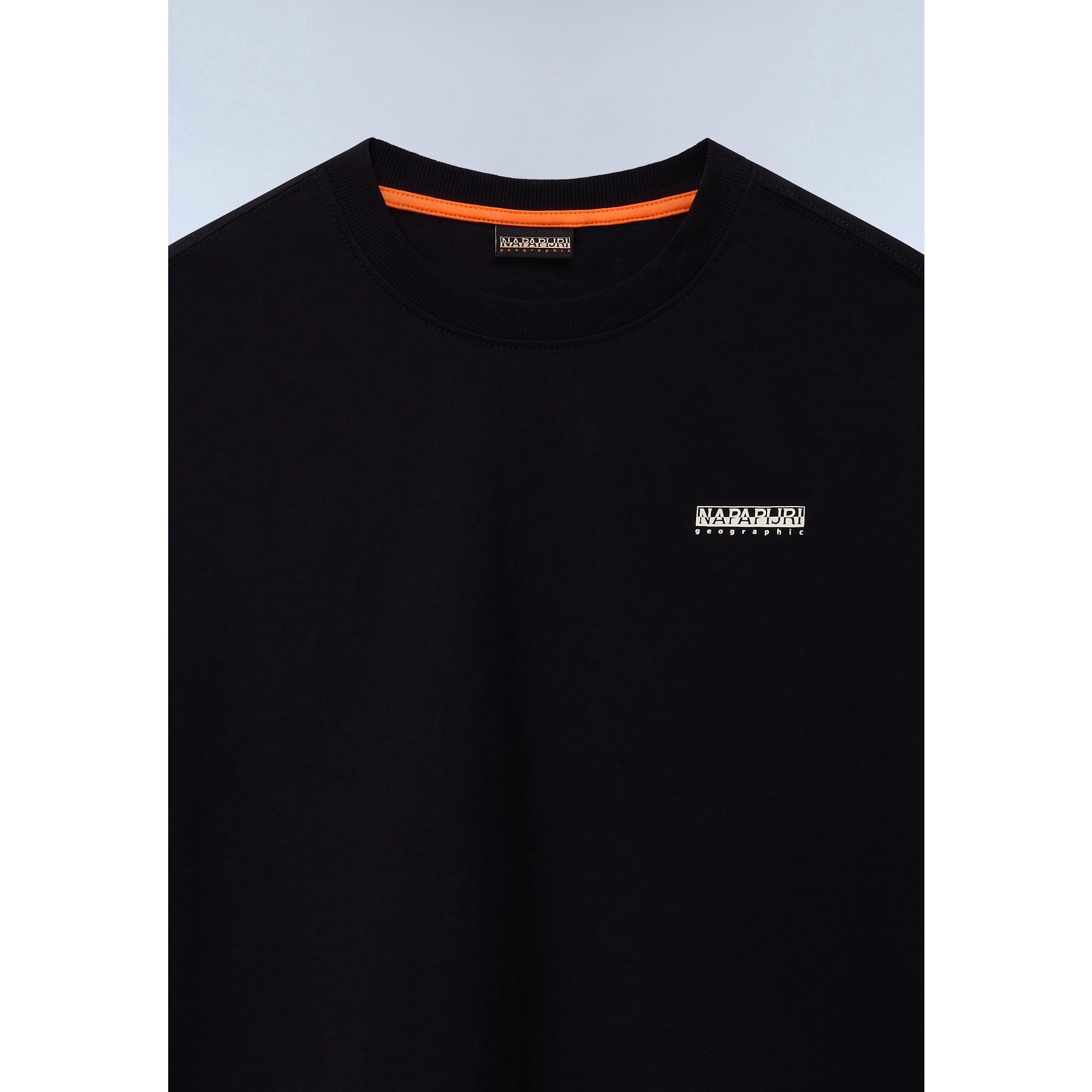 Product image 6 of 6 of Napapijri Men's Small Box T-Shirt - Black Beauty