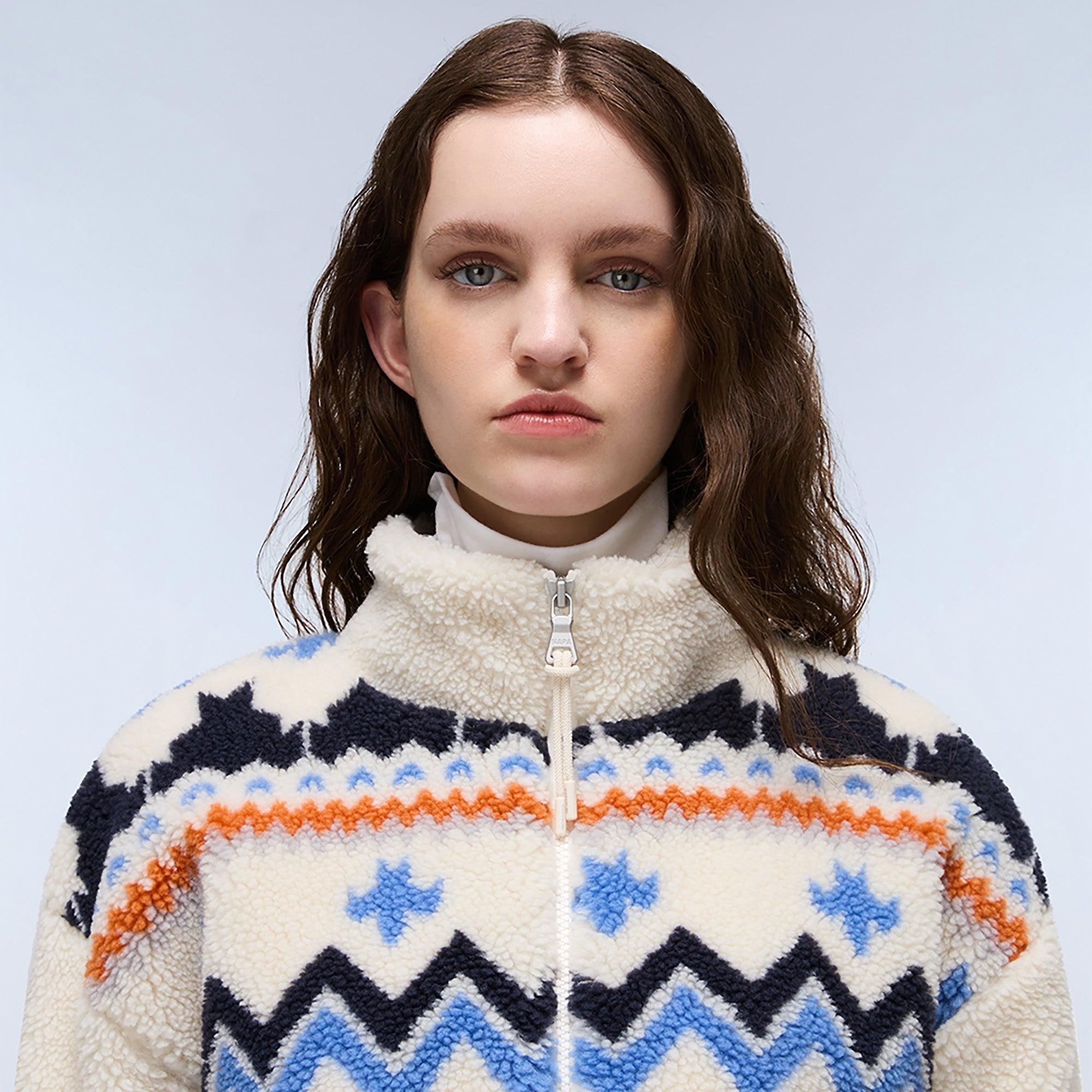 Product image 3 of 8 of Napapijri Women's Ansei Full Zip Fleece - Beige Dimity