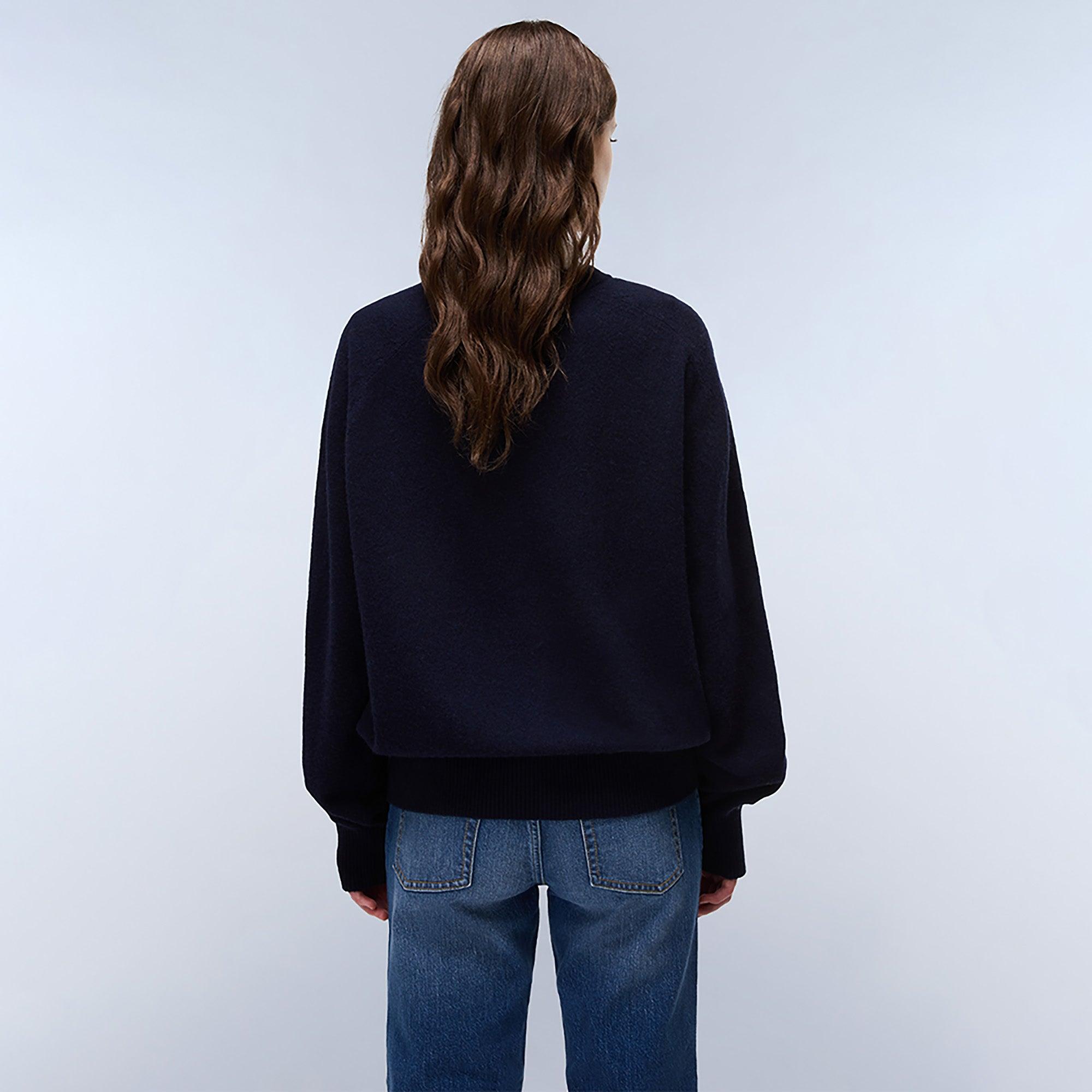 Product image 5 of 7 of Napapijri Women's Tovel Crew Neck Sweater - Blue Marine