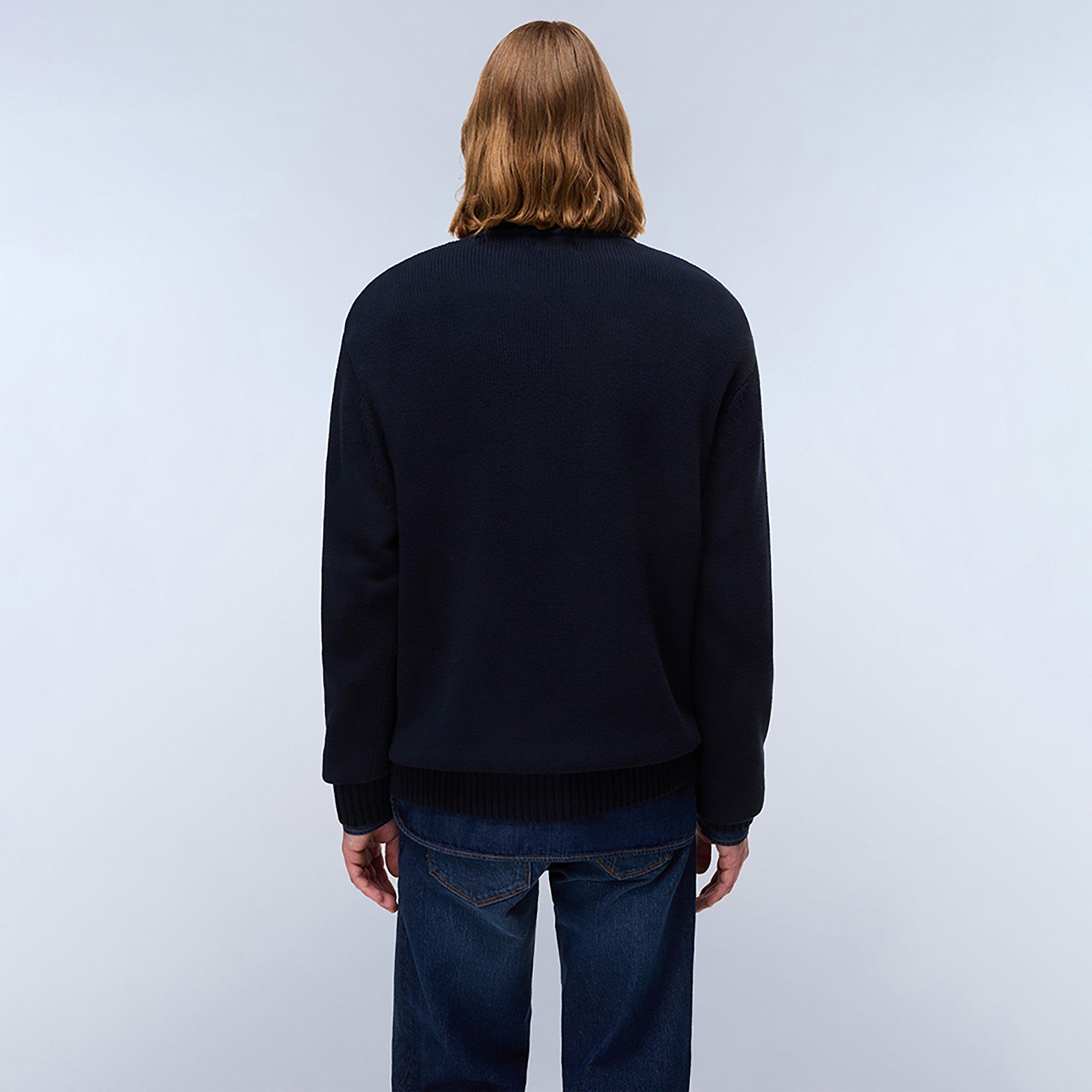 Product image 5 of 7 of Napapijri Men's Mura Crew Neck Sweater - Blue Marine