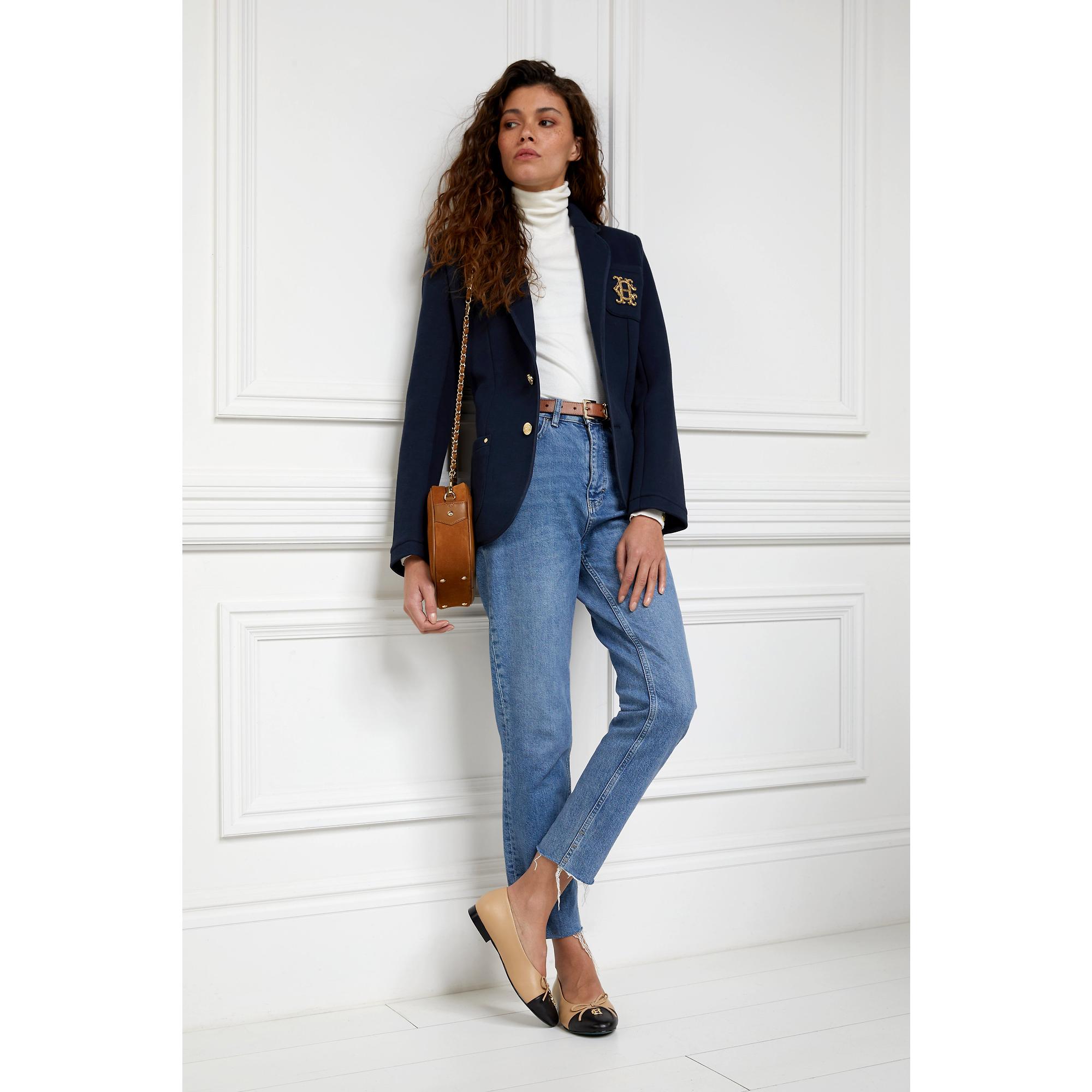 Product image 4 of 8 of Holland Cooper Women's Ballet Shoes - Nude Black