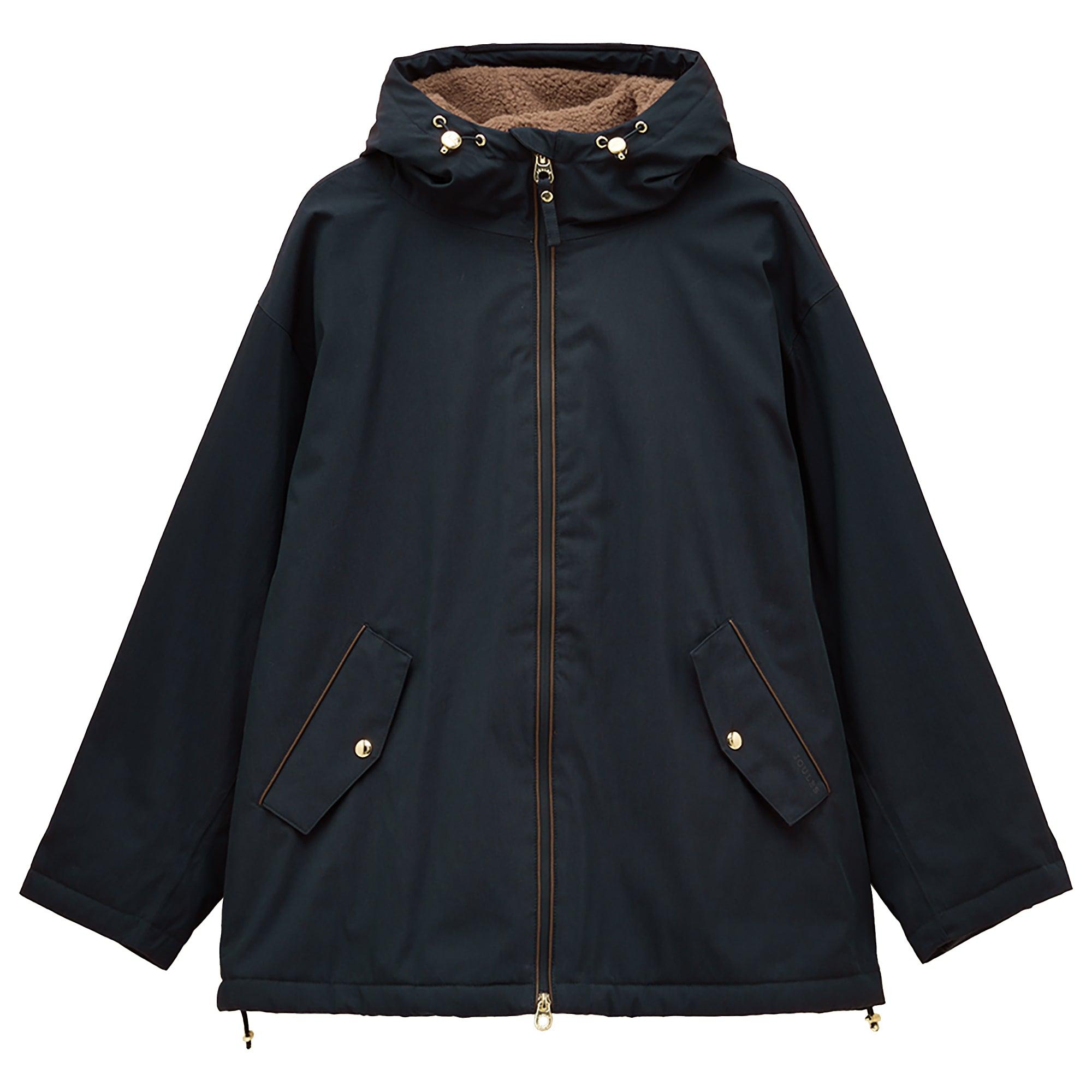 Product image 1 of 13 of Joules Women's Coverwell Waterproof Fleece Lined Coat - Navy
