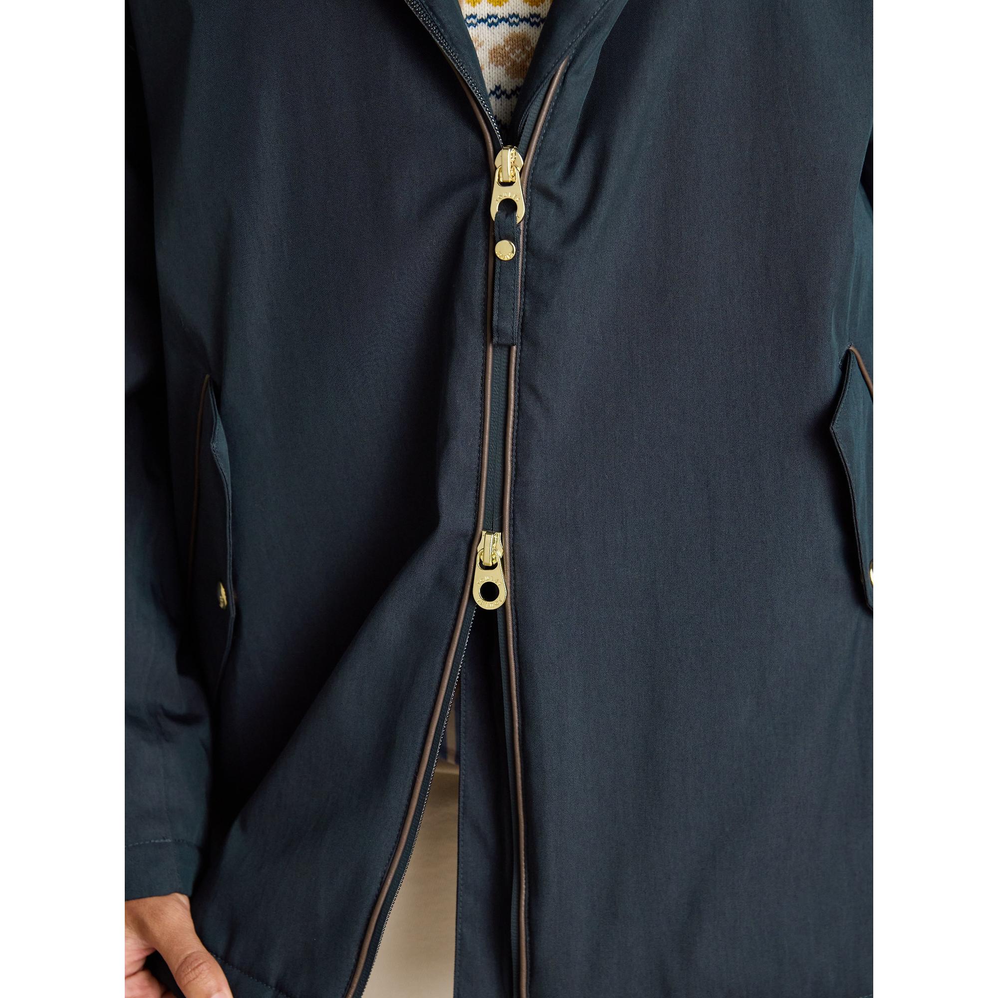 Product image 6 of 13 of Joules Women's Coverwell Waterproof Fleece Lined Coat - Navy