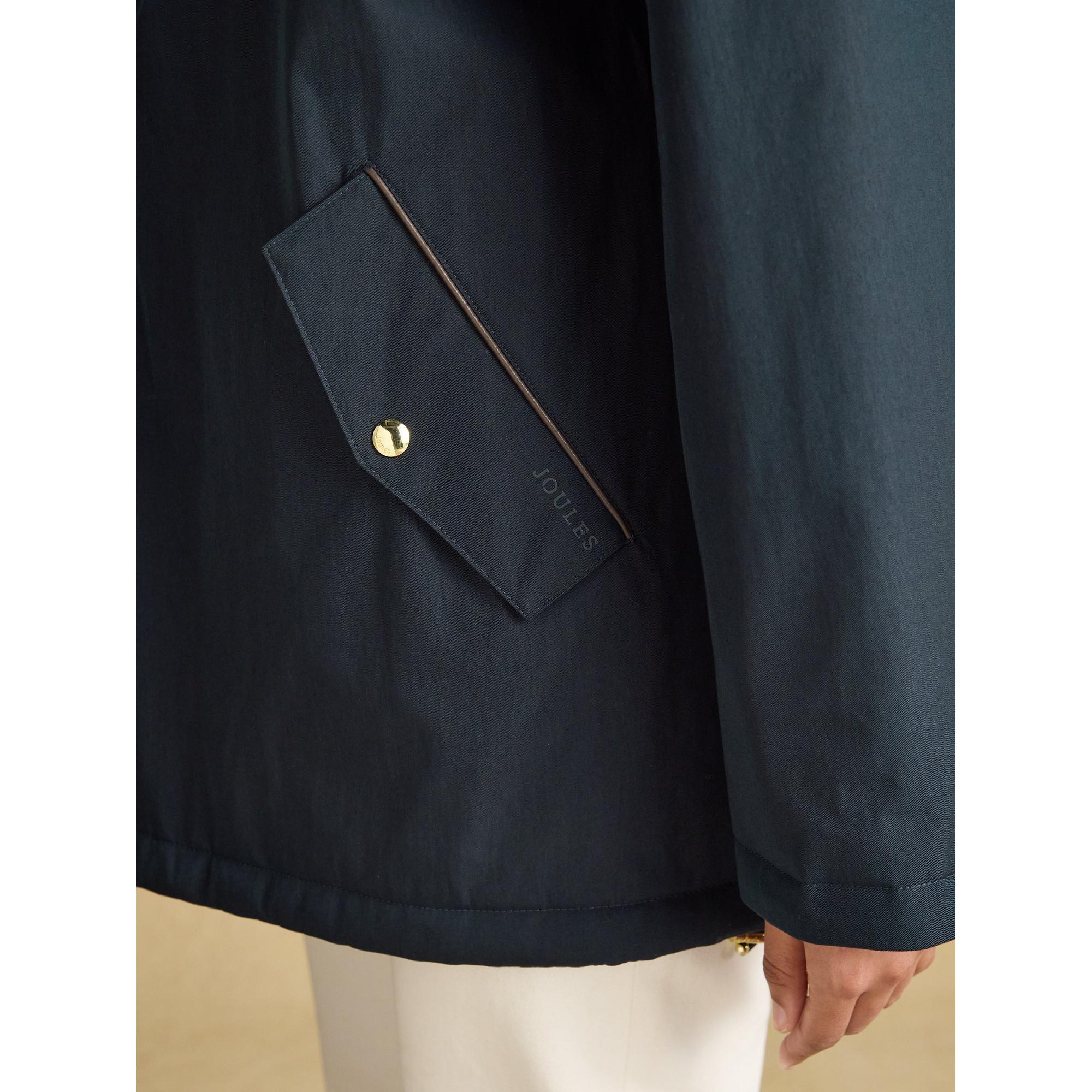 Product image 8 of 13 of Joules Women's Coverwell Waterproof Fleece Lined Coat - Navy