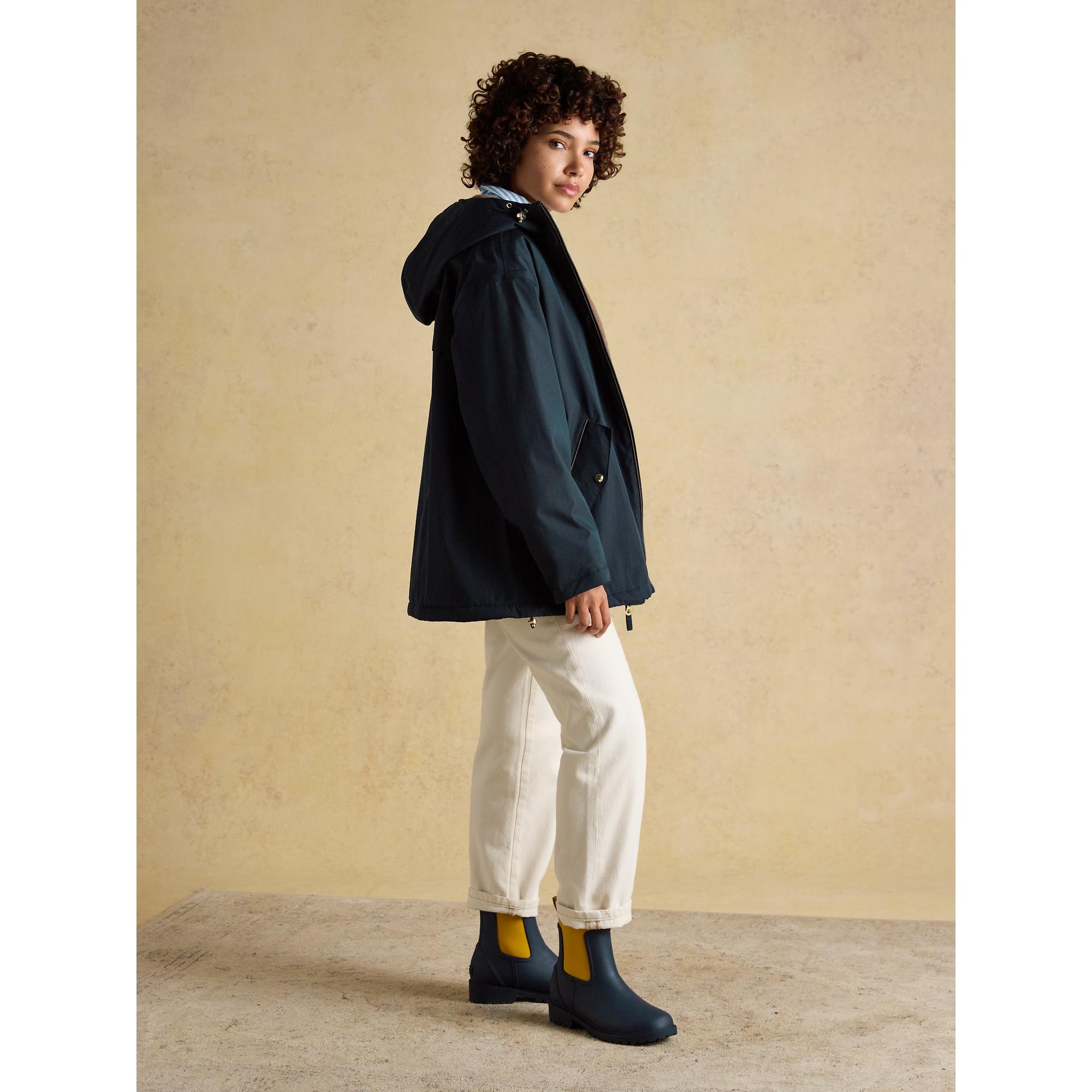 Product image 10 of 13 of Joules Women's Coverwell Waterproof Fleece Lined Coat - Navy