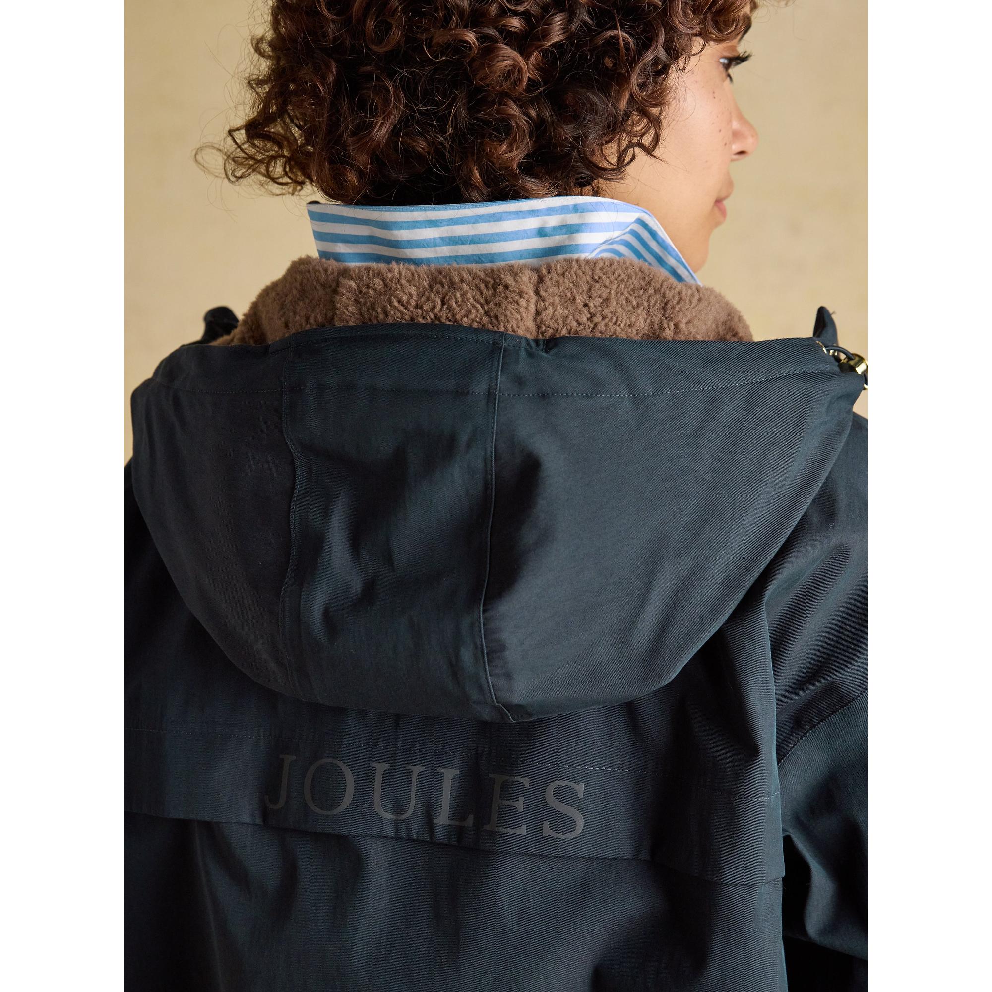 Product image 12 of 13 of Joules Women's Coverwell Waterproof Fleece Lined Coat - Navy
