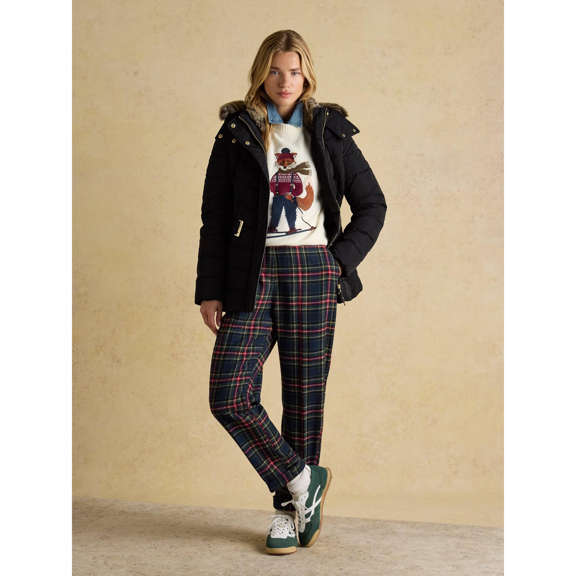 Product image 4 of 11 of Joules Women's Aspen Showerproof Padded Coat - Black