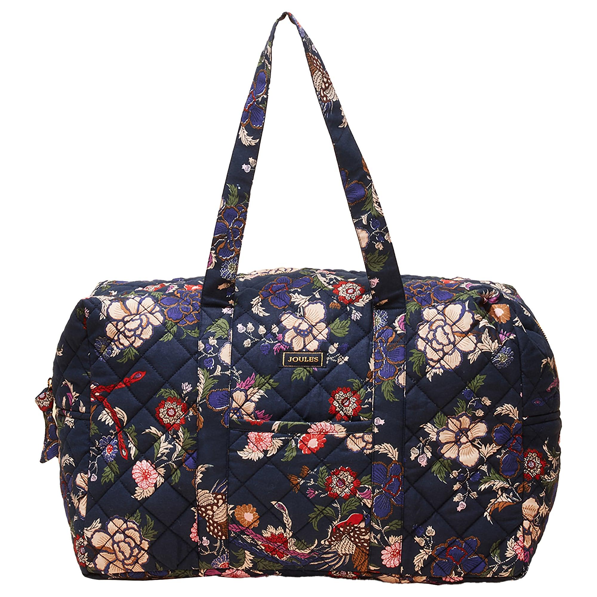 Product image 1 of 9 of Joules Women's Dolly Printed Holdall Bag - Blue
