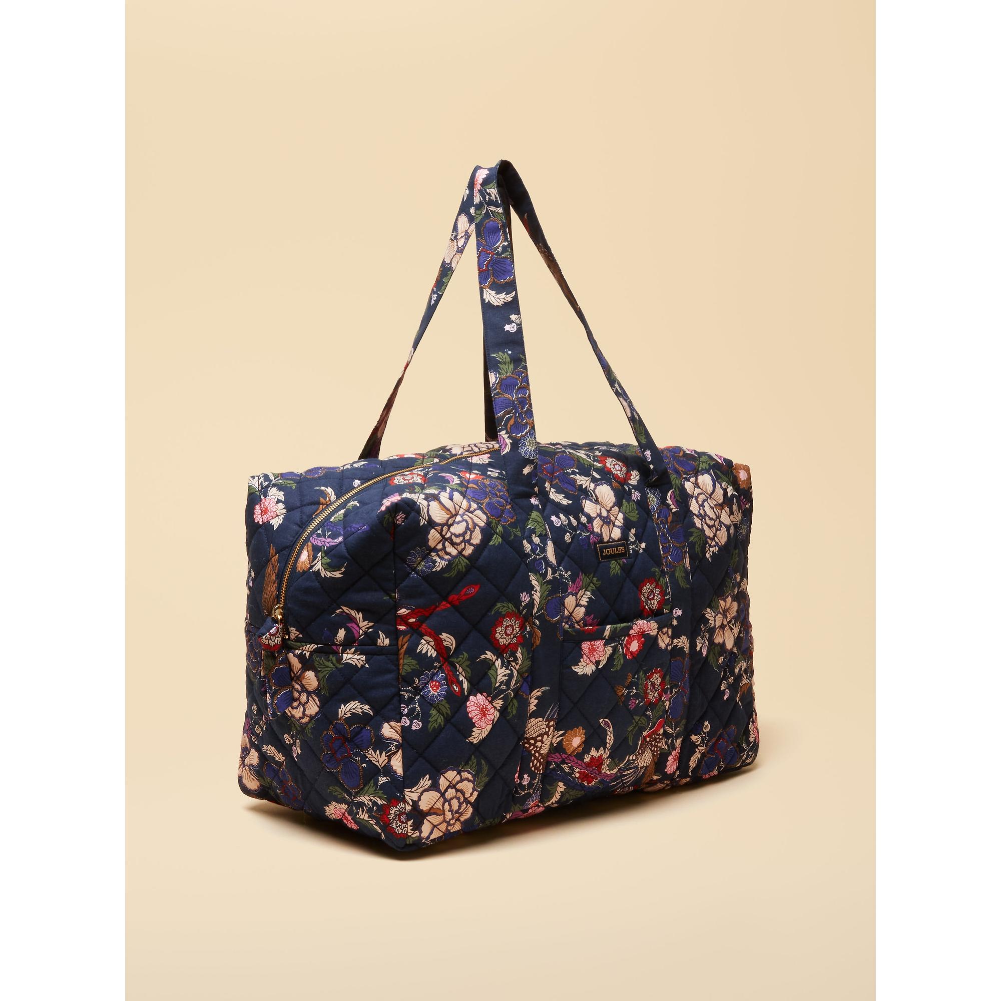 Product image 4 of 9 of Joules Women's Dolly Printed Holdall Bag - Blue