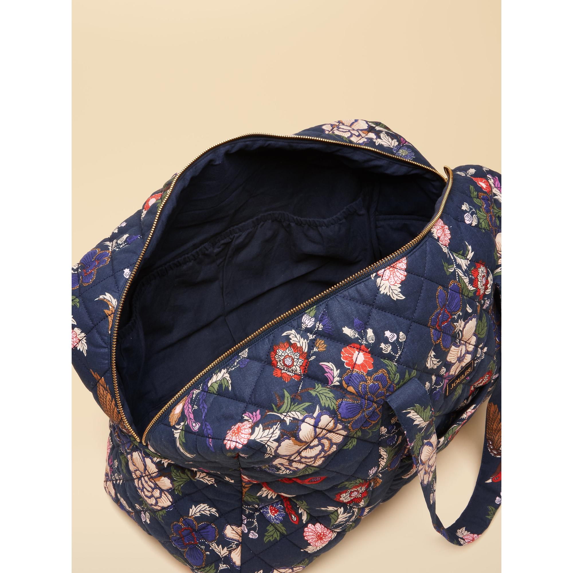 Product image 8 of 9 of Joules Women's Dolly Printed Holdall Bag - Blue