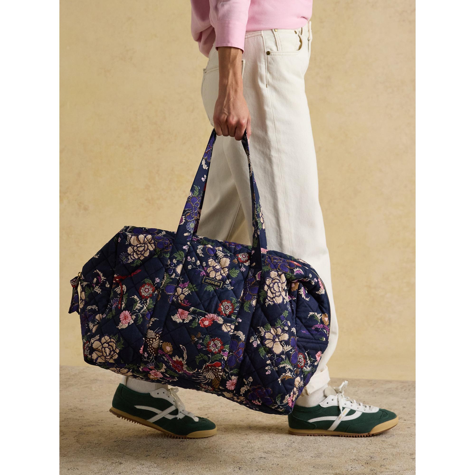 Product image 2 of 9 of Joules Women's Dolly Printed Holdall Bag - Blue