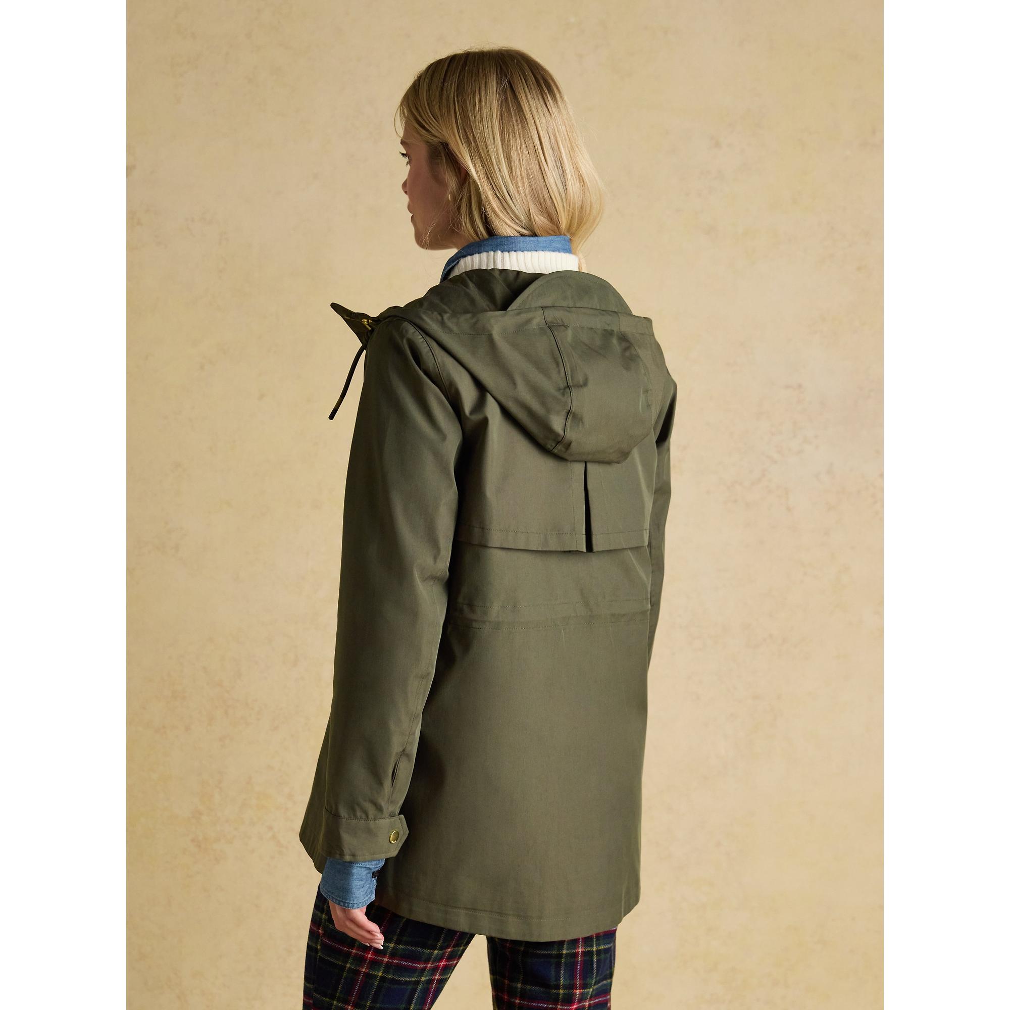 Product image 3 of 11 of Joules Women's Portwell Waterproof Raincoat - Green Grapeleaf