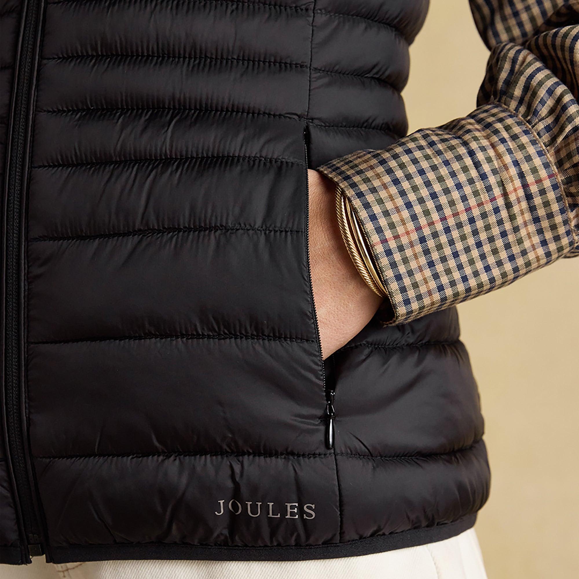 Product image 7 of 8 of Joules Women's Kenley Showerproof Padded Gilet - Black