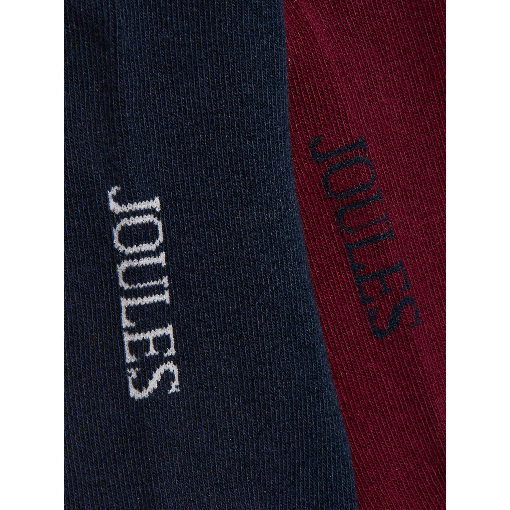 Product image 3 of 3 of Joules Men's Kingsbury Socks 2 Pack UK 7-12 - Red/Blue