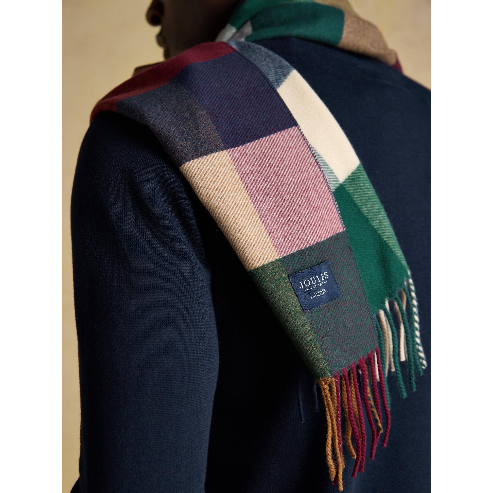 Product image 3 of 6 of Joules Men's Langtree Scarf - Teal Blue