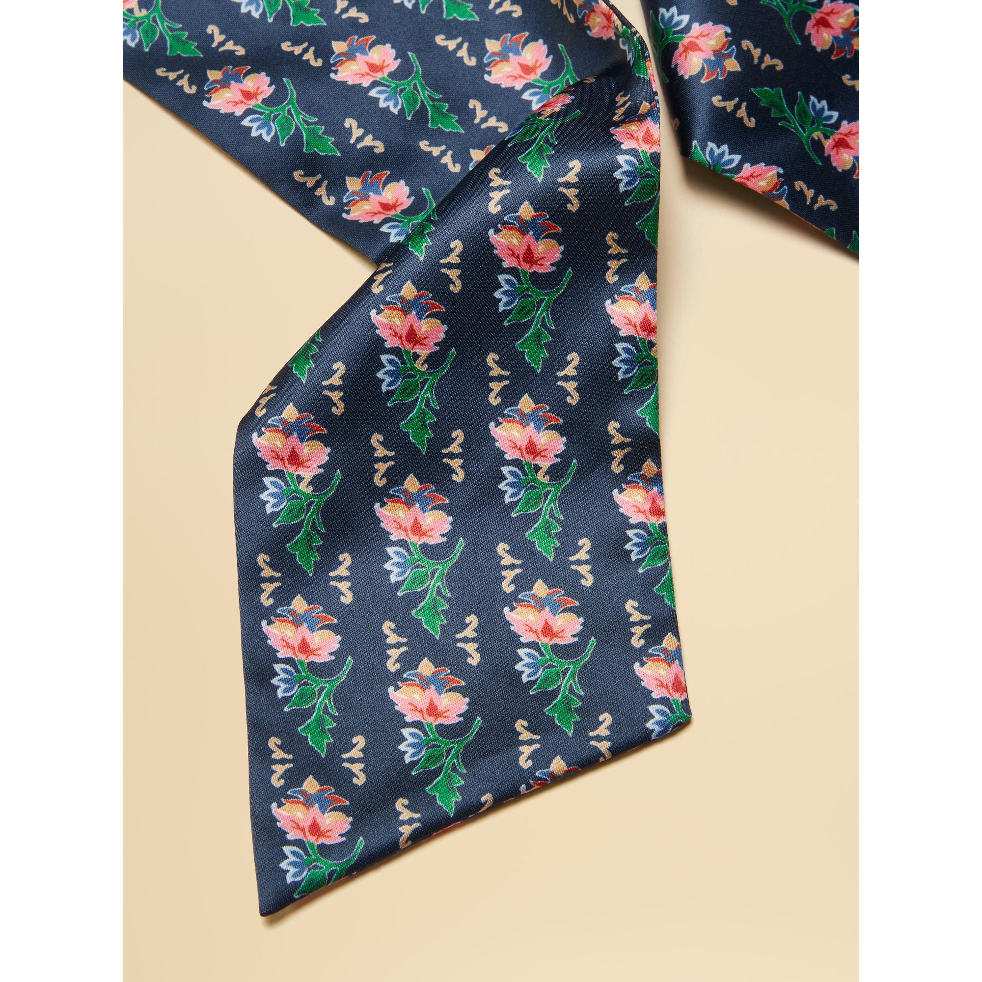 Product image 2 of 3 of Joules Women's Elissia Scarf Scrunchie - Navy