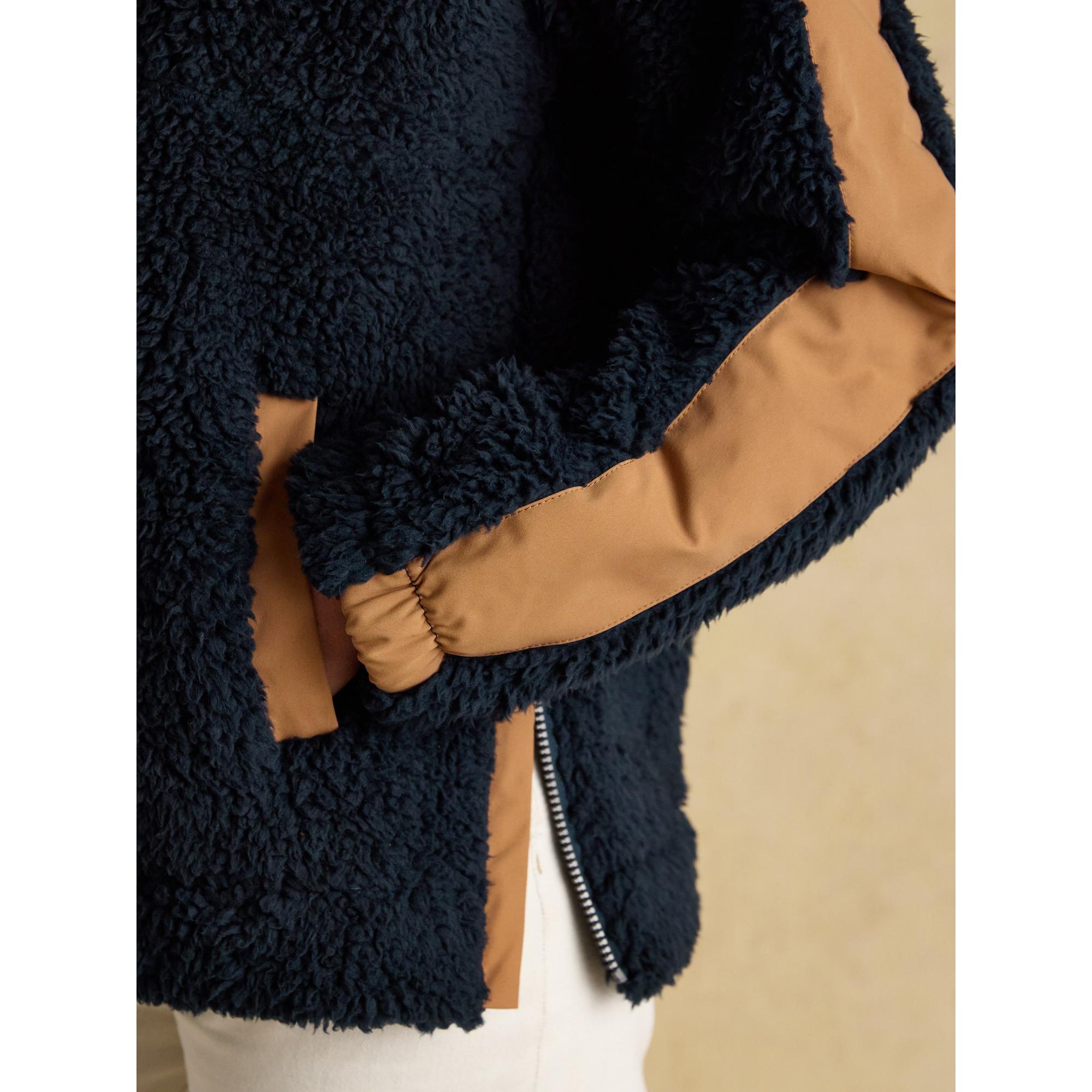 Product image 5 of 7 of Joules Women's Tilly Quarter Zip Borg Fleece - Navy