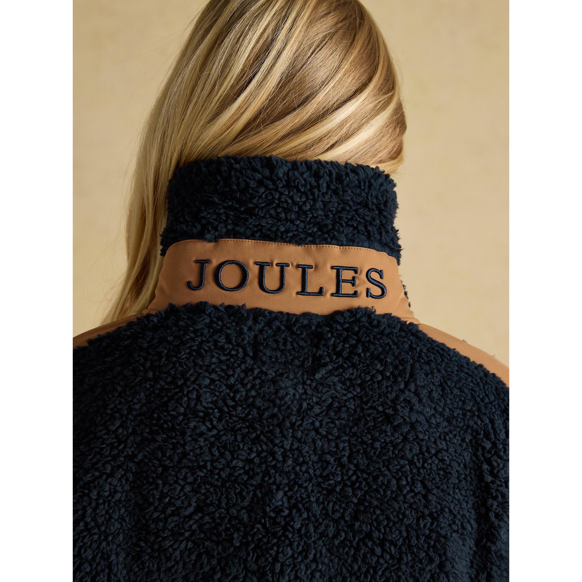 Product image 7 of 7 of Joules Women's Tilly Quarter Zip Borg Fleece - Navy