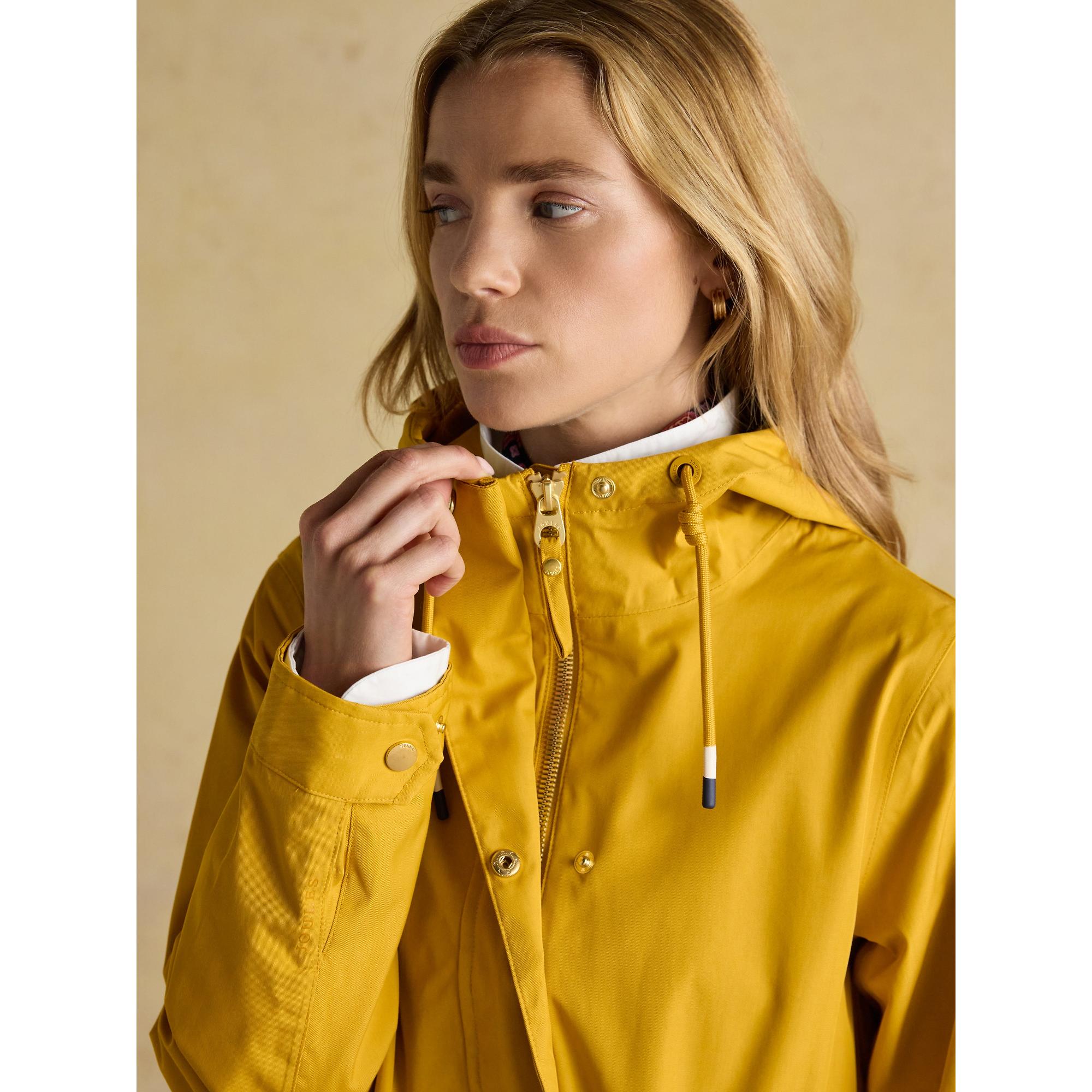 Product image 6 of 9 of Joules Women's Portwell Waterproof Raincoat - Antique Gold