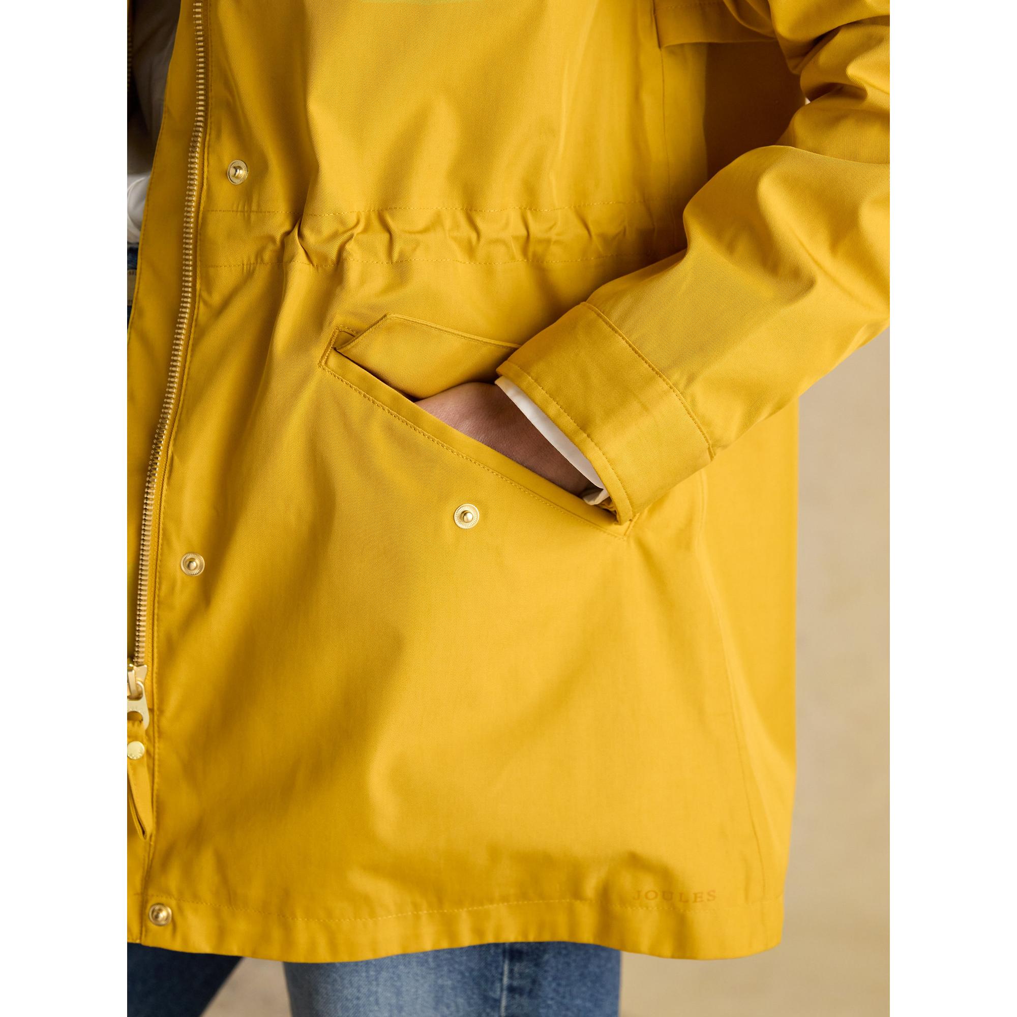 Product image 8 of 9 of Joules Women's Portwell Waterproof Raincoat - Antique Gold