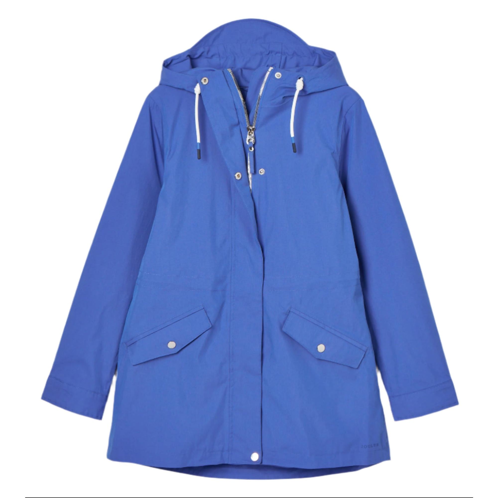 Product image 1 of 7 of Joules Women's Portwell Waterproof Raincoat - Blue