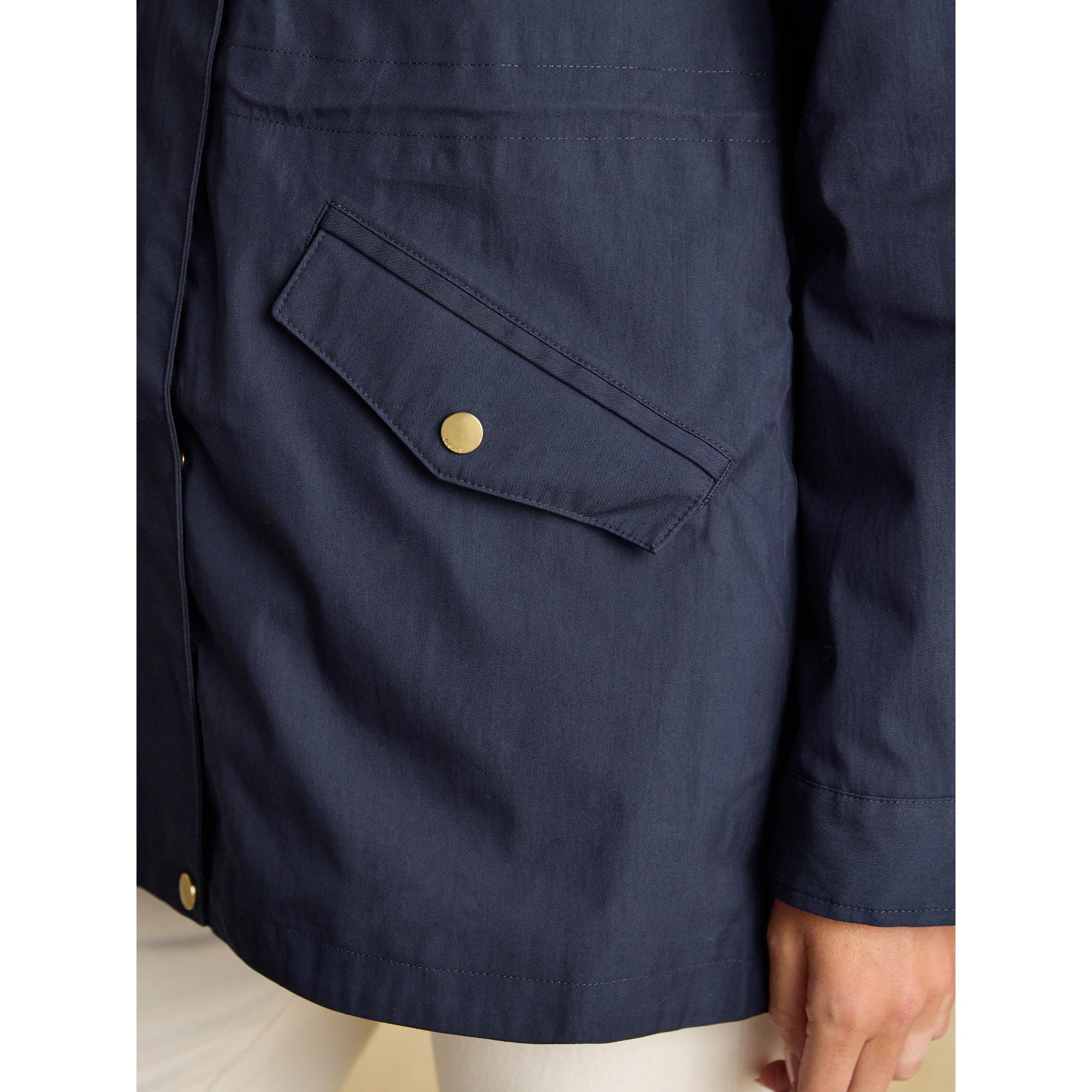 Product image 10 of 10 of Joules Women's Portwell Waterproof Raincoat - Navy Blue