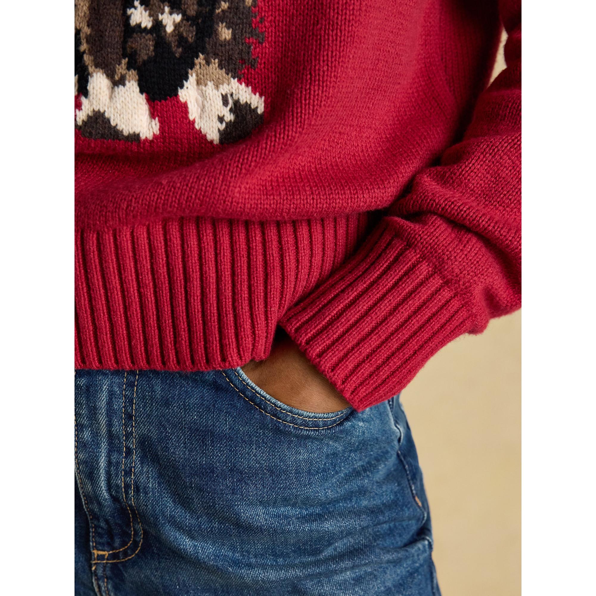 Product image 7 of 8 of Joules Women's Dachshund Jumper - Red