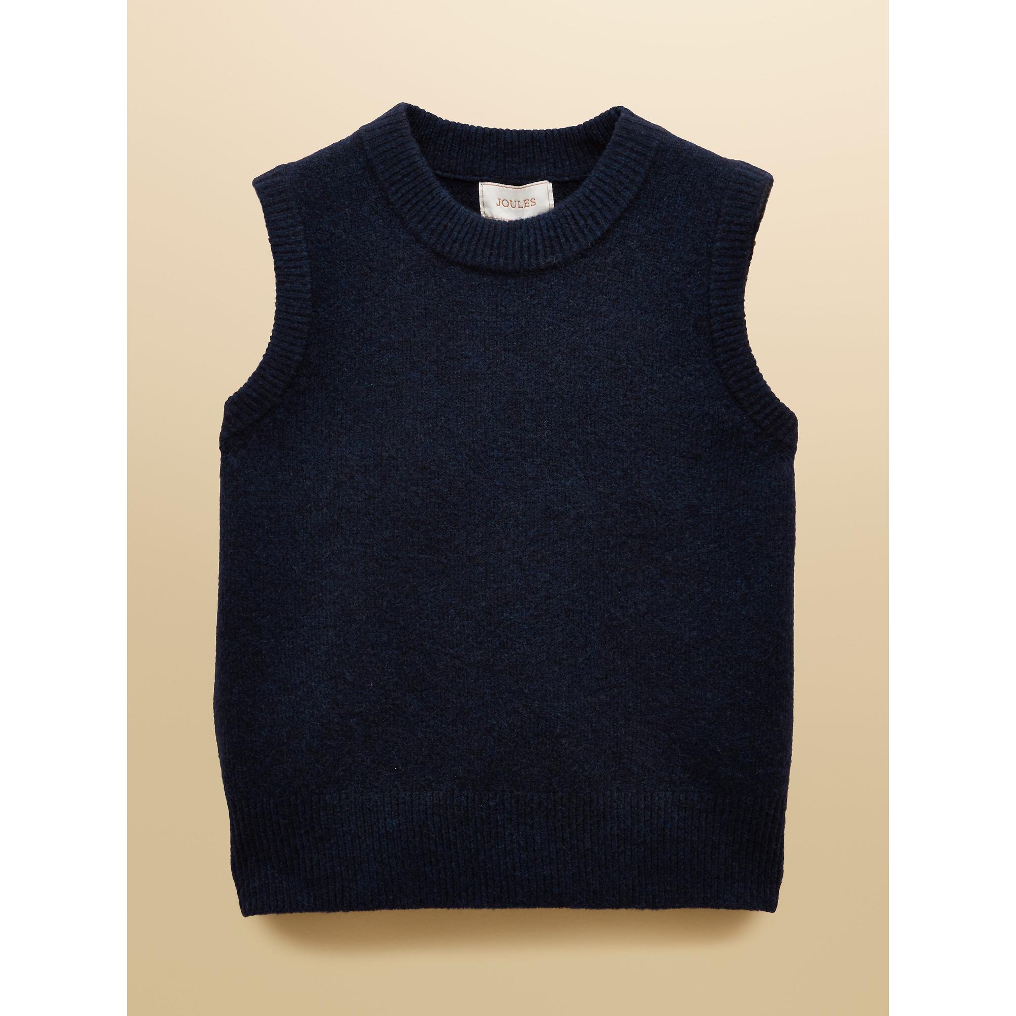 Product image 7 of 7 of Joules Women's Holly Knitted Crew Neck Vest - Navy