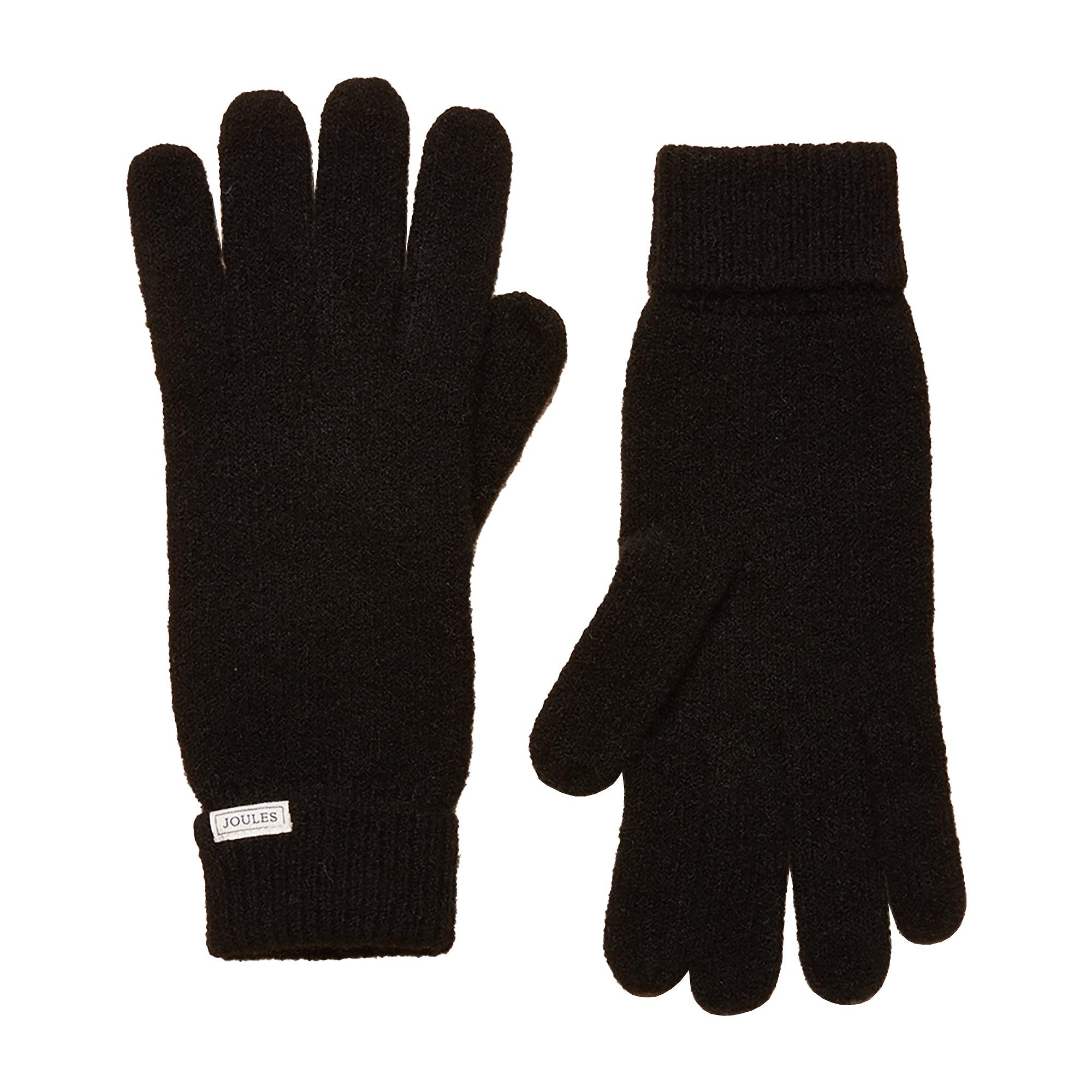 Product image 1 of 3 of Joules Women's Rosa Knitted Gloves - Black