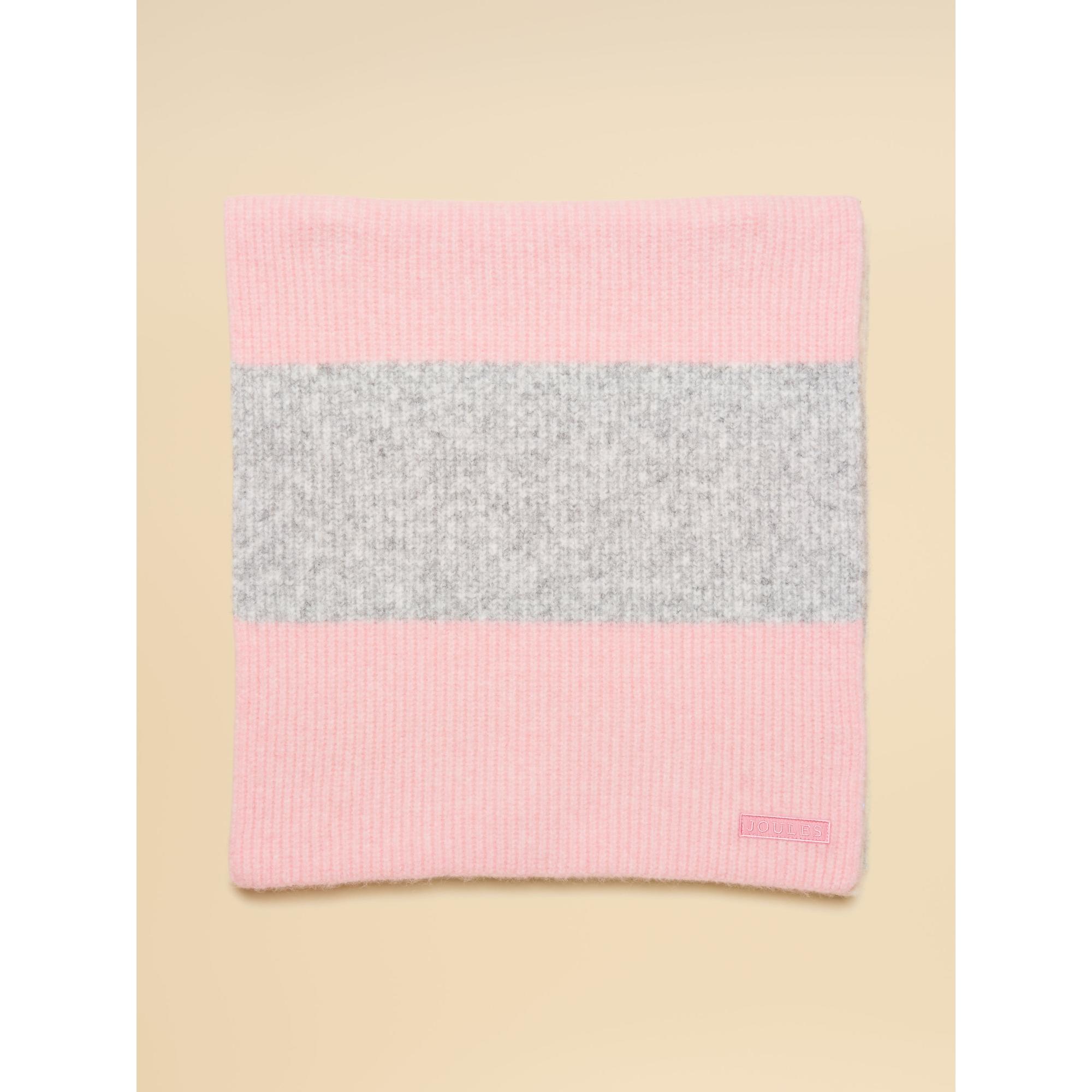 Product image 6 of 7 of Joules Women's Popley Stripe Scarf - Pink/Grey