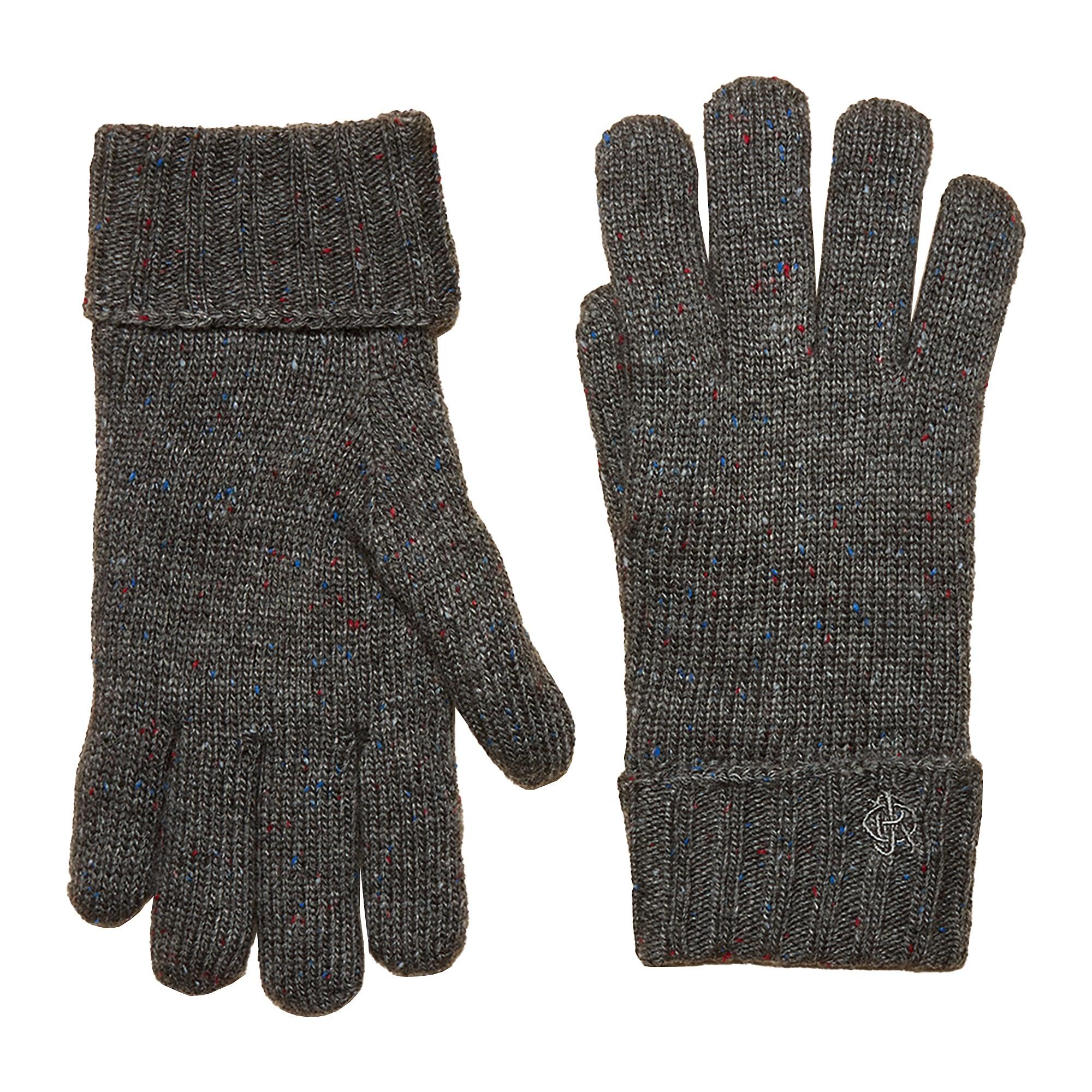 Product image 1 of 3 of Joules Men's Hammond Lined Knitted Gloves - Grey