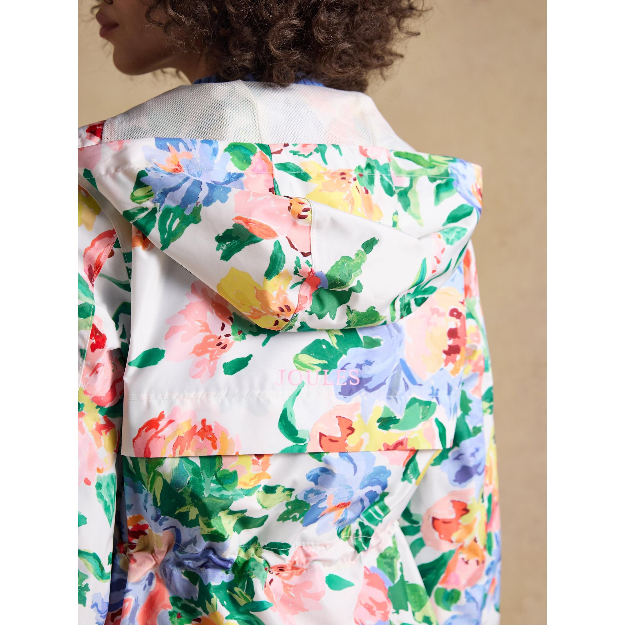 Product image 10 of 11 of Joules Women's Holkham Waterproof Packable Hooded Raincoat - Floral