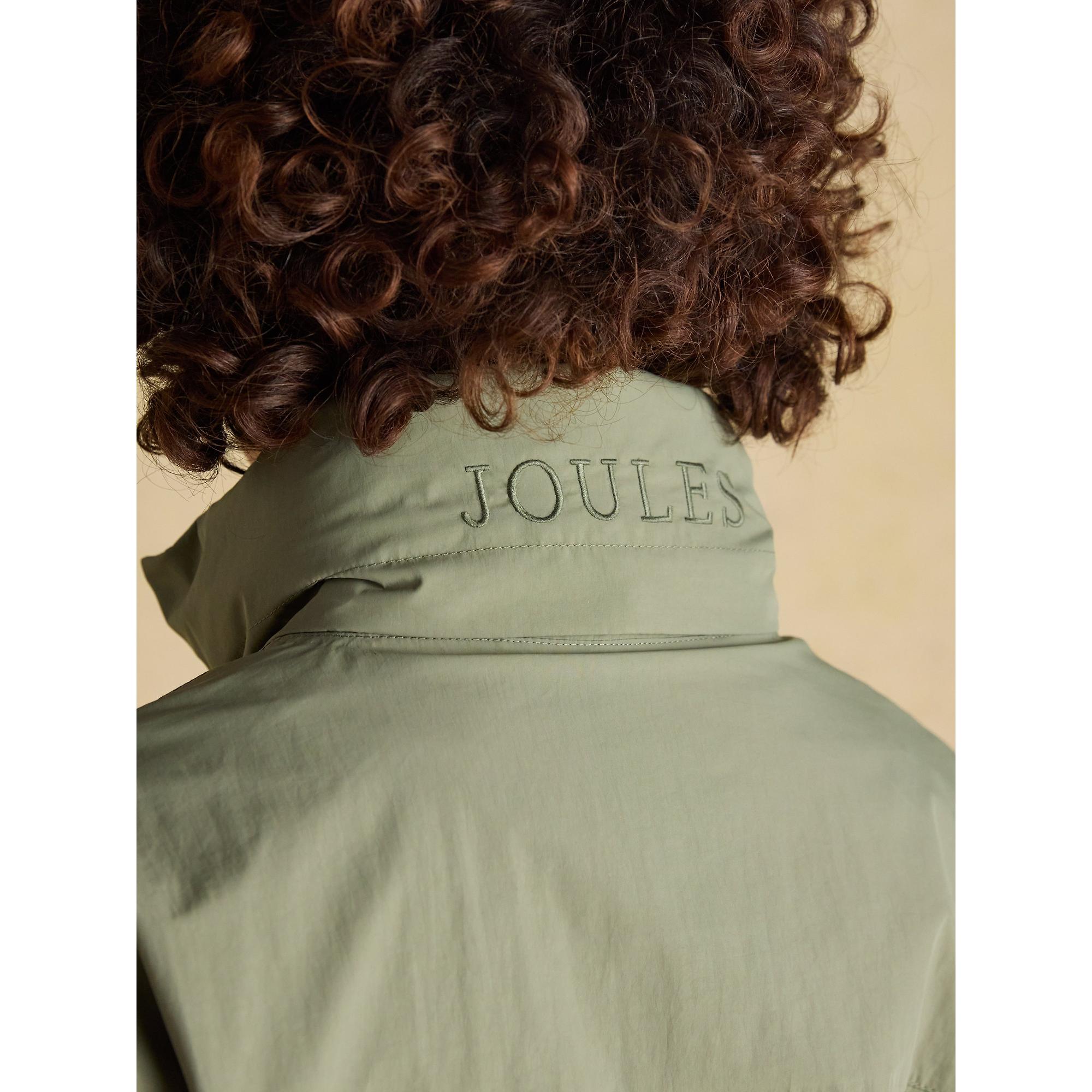 Product image 18 of 19 of Joules Women's Hove Waterproof Windbreaker Jacket - Khaki Green