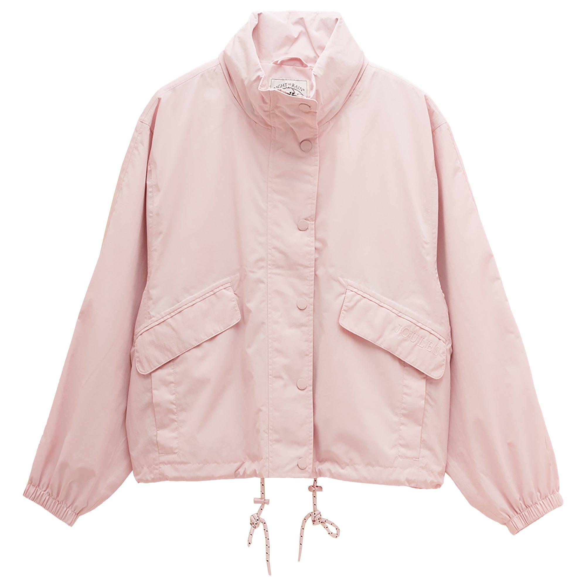 Product image 1 of 8 of Joules Women's Hove Waterproof Windbreaker Jacket - Pink