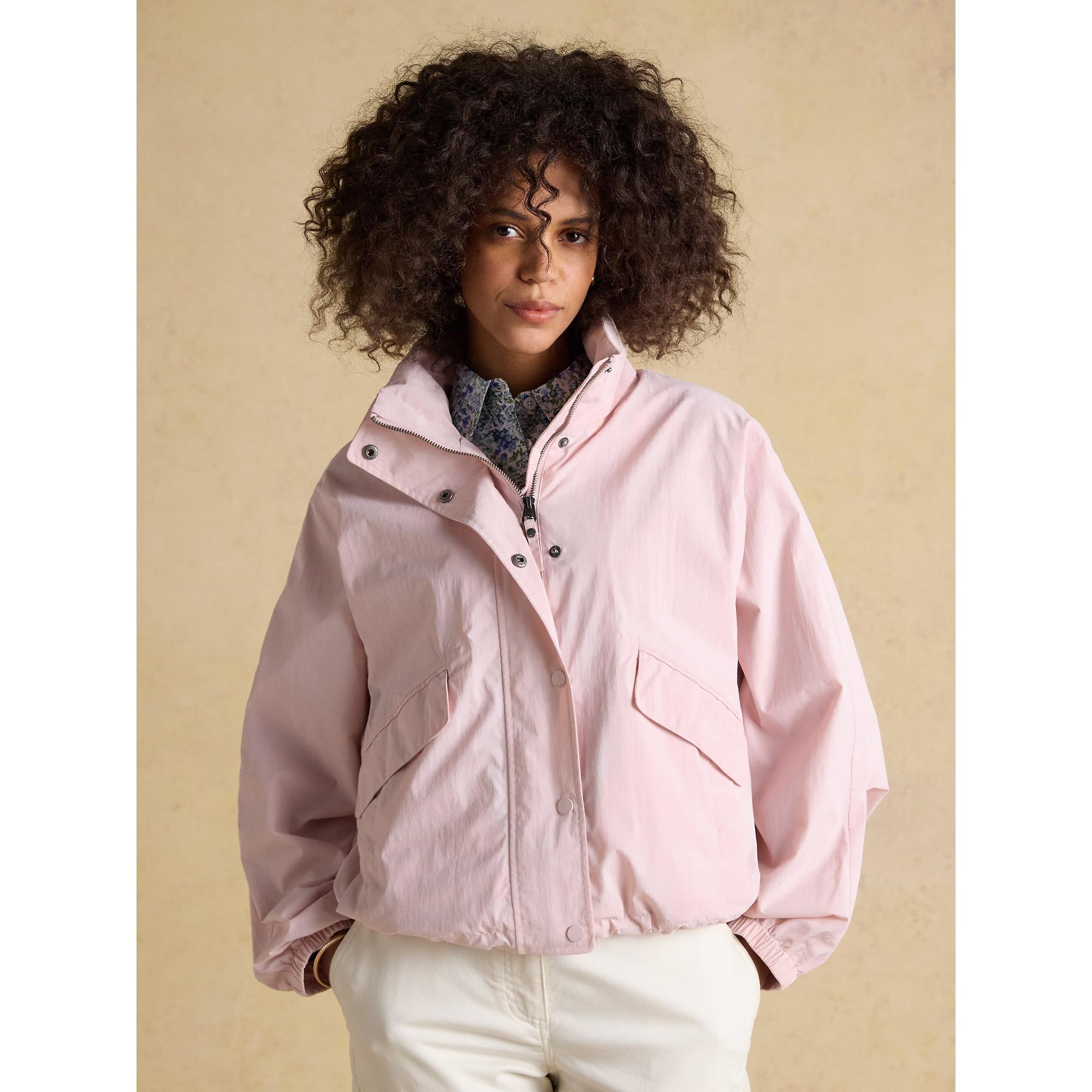 Product image 2 of 8 of Joules Women's Hove Waterproof Windbreaker Jacket - Pink