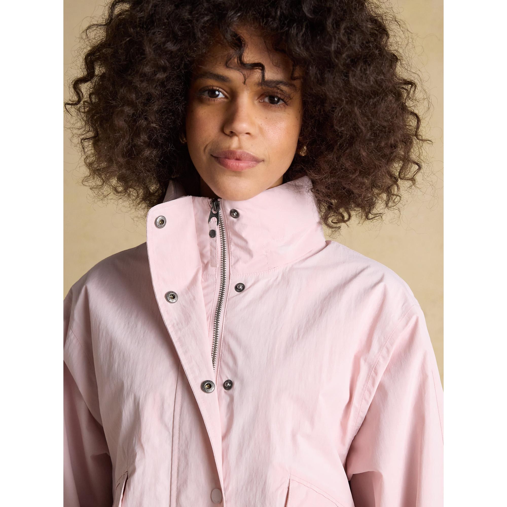 Product image 4 of 8 of Joules Women's Hove Waterproof Windbreaker Jacket - Pink