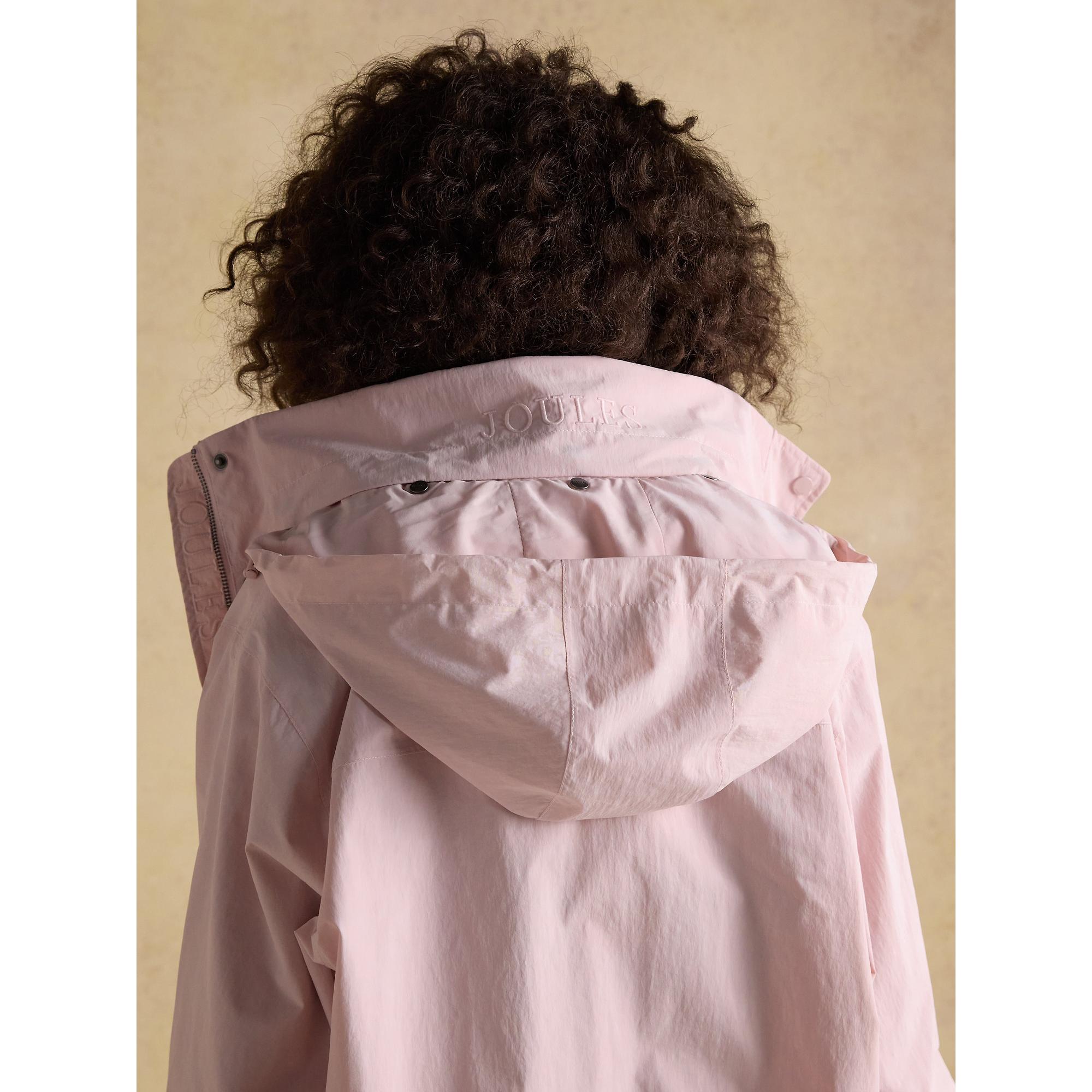 Product image 8 of 8 of Joules Women's Hove Waterproof Windbreaker Jacket - Pink