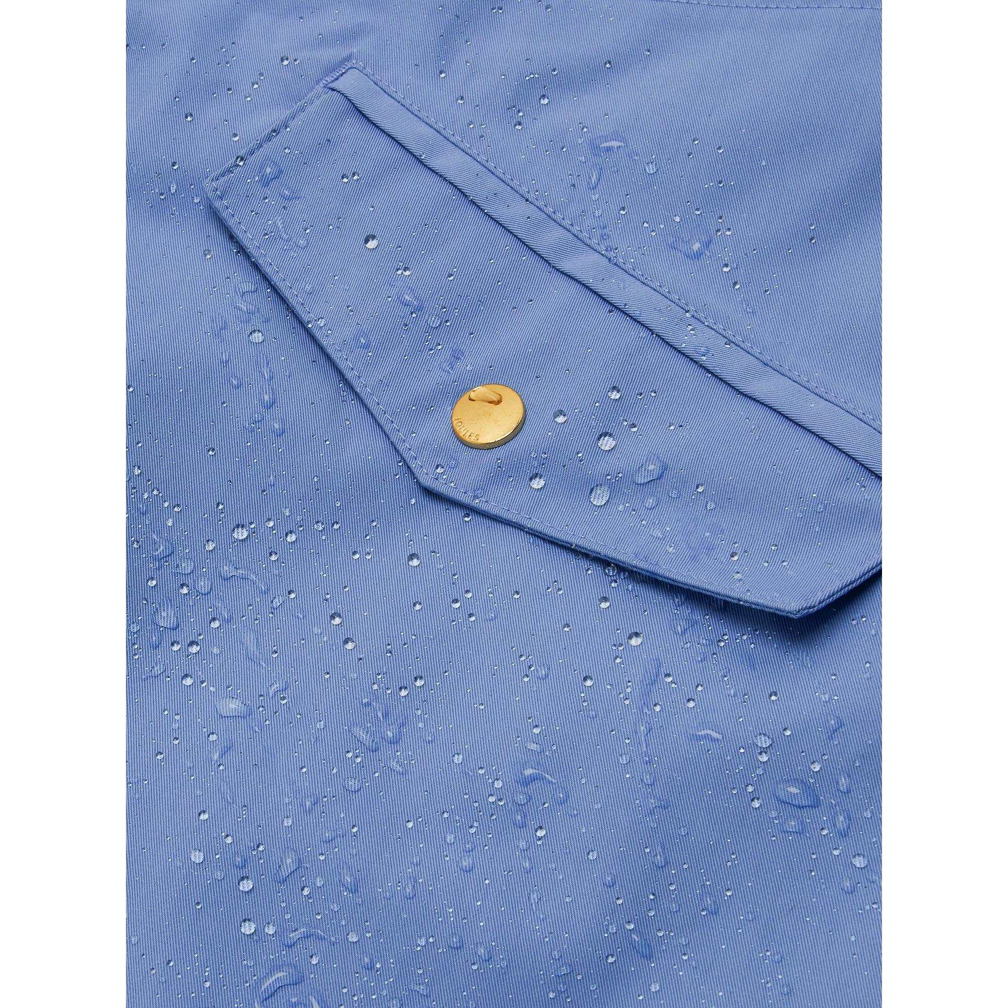 Product image 10 of 10 of Joules Women's Portwell Hooded Waterproof Raincoat - Blue