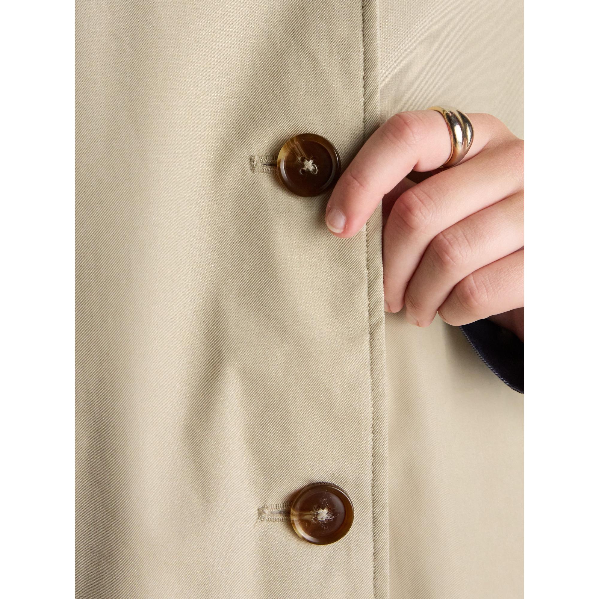Product image 6 of 12 of Joules Women's Rainmore Waterproof Button Through Raincoat - Neutral
