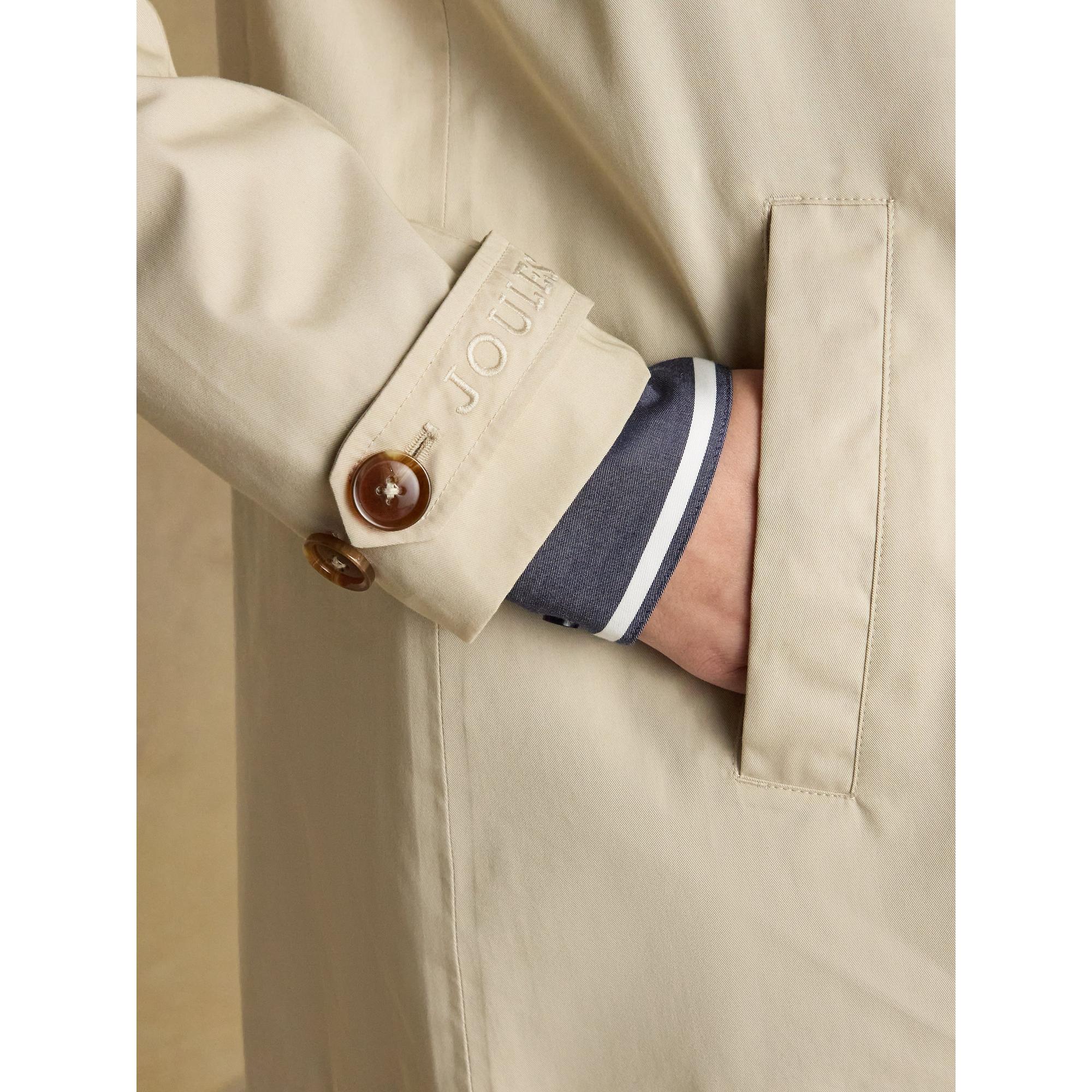 Product image 8 of 12 of Joules Women's Rainmore Waterproof Button Through Raincoat - Neutral