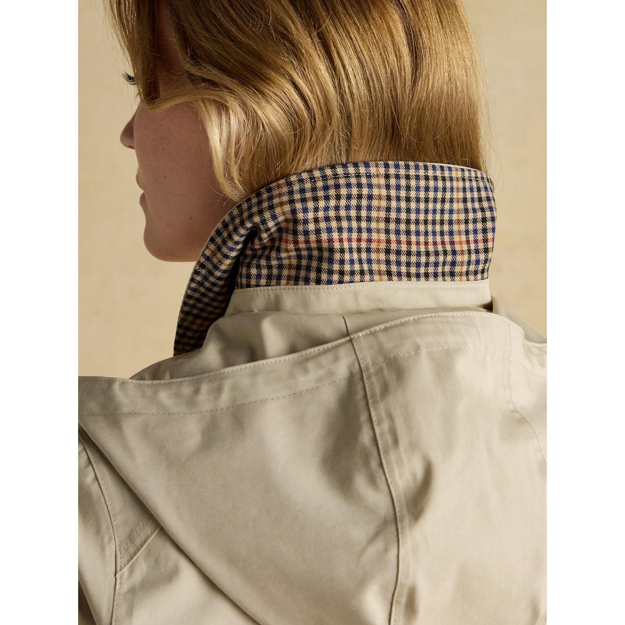 Product image 12 of 12 of Joules Women's Rainmore Waterproof Button Through Raincoat - Neutral