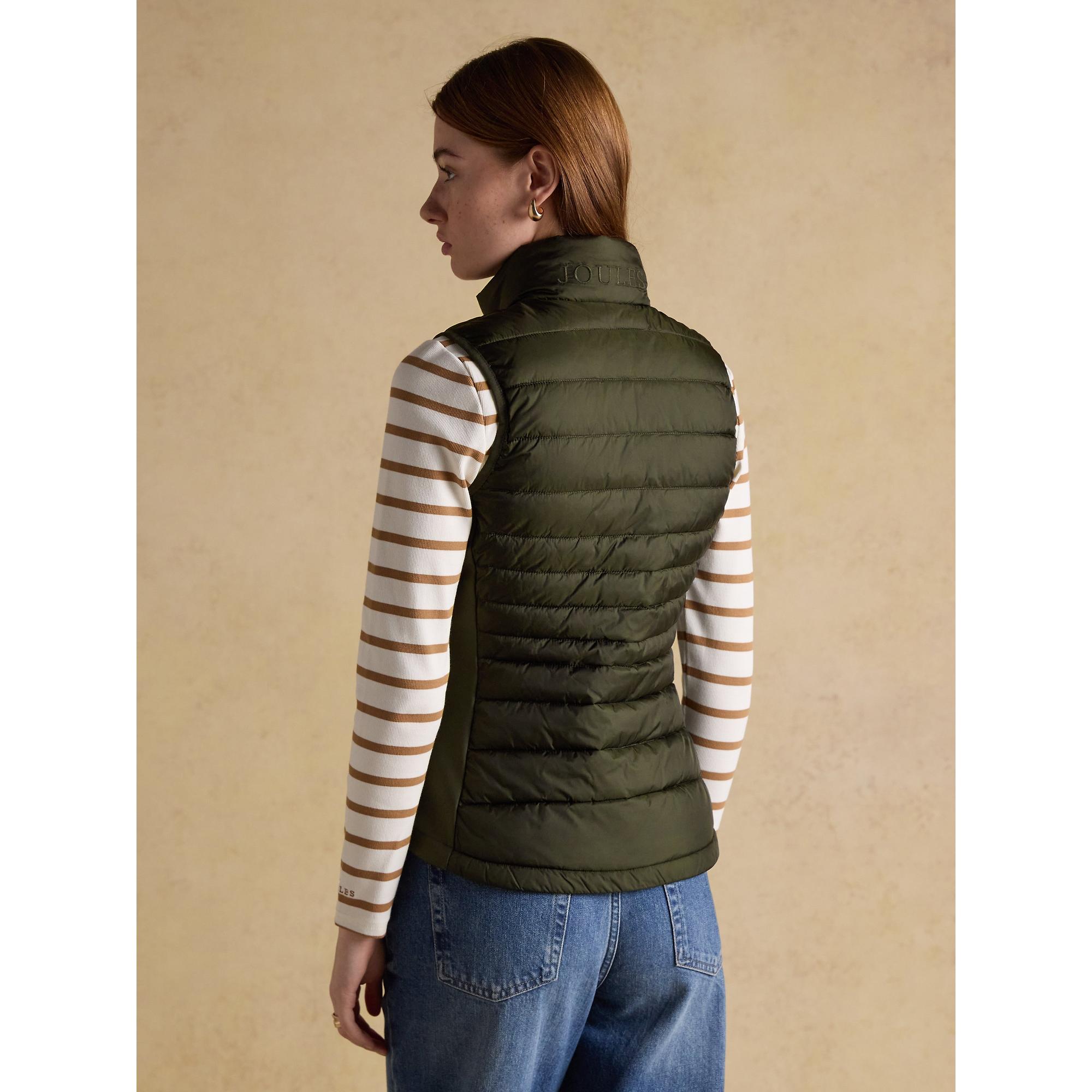 Product image 3 of 10 of Joules Women's Witley Padded Gilet - Green